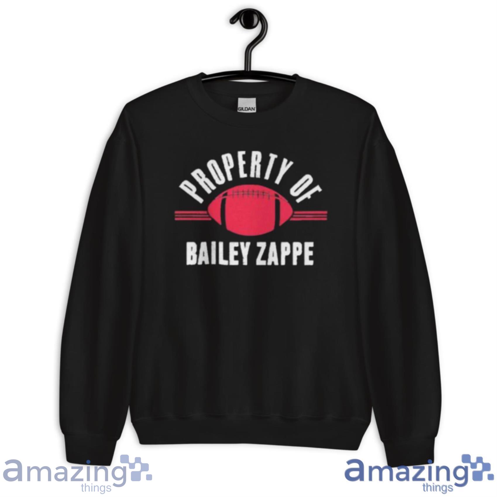 Patriots Merchandise Bailey Zappe Property Of New England Football Shirt