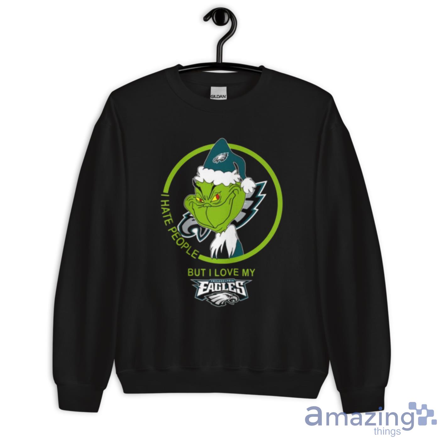 Philadelphia Eagles Grnch Christmas Sweater - Lelemoon