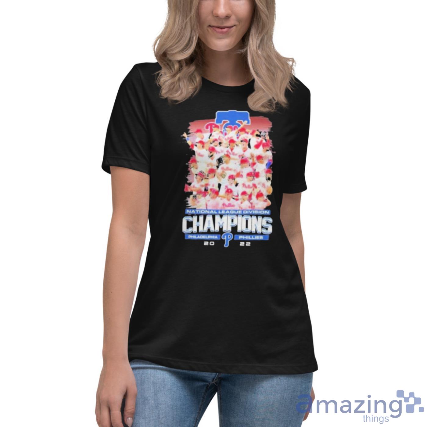 Philadelphia Phillies Team National League Division Champions 2022 Shirt  For Fans