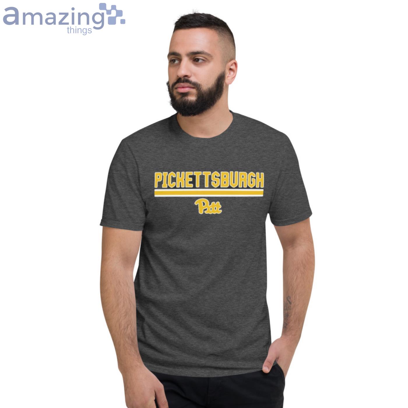 Kenny Pickett Pittsburgh Steelers Pickettsburgh Long Short Sleeve T-Shirt