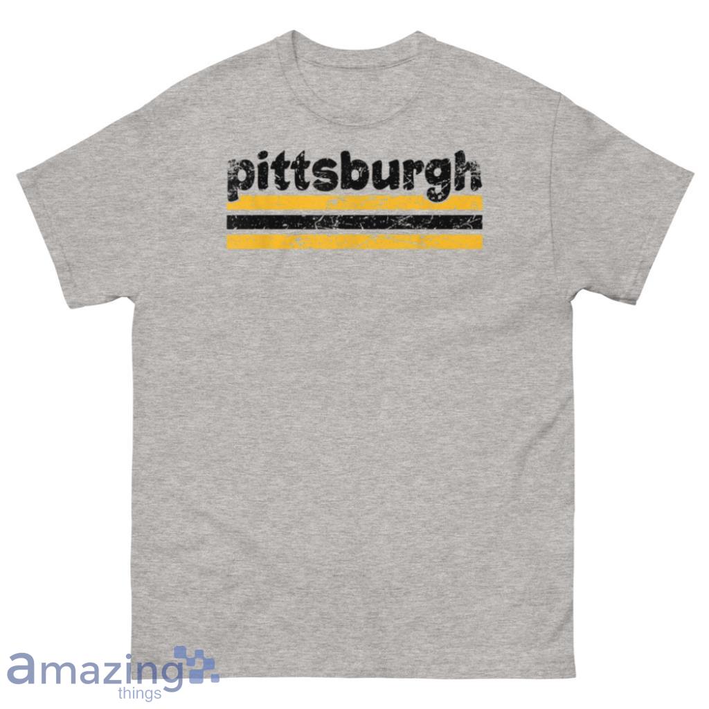 Pittsburgh Pennsylvania Three Stripe Vintage Weathered Shirt - G500 Men’s Classic T-Shirt