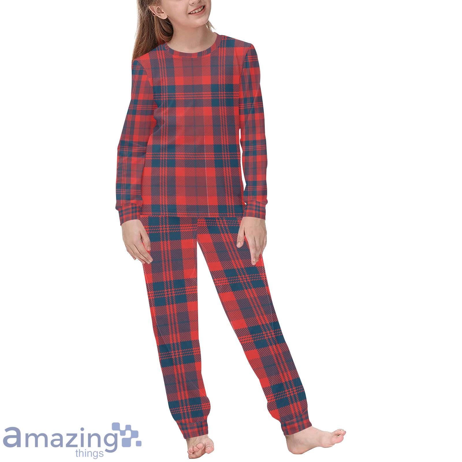 Plaid Style Christmas Family Pajama Set image Plaid Style Christmas Family Pajama Set Product Photo 2