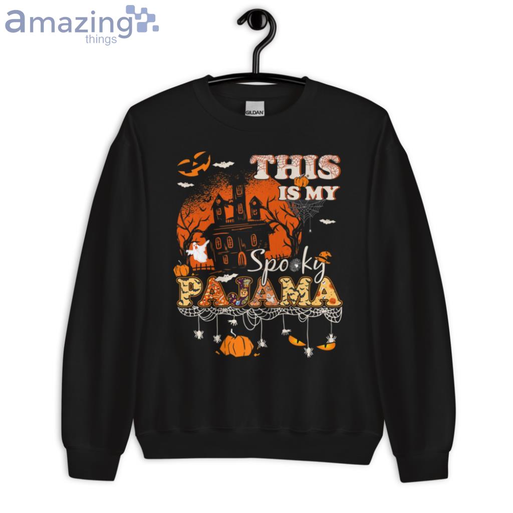 Pumpkin Witches Costume This is my halloween pajama Premium T Shirt image Pumpkin Witches Costume - This is my halloween pajama Premium T-Shirt - Unisex Crewneck Sweatshirt