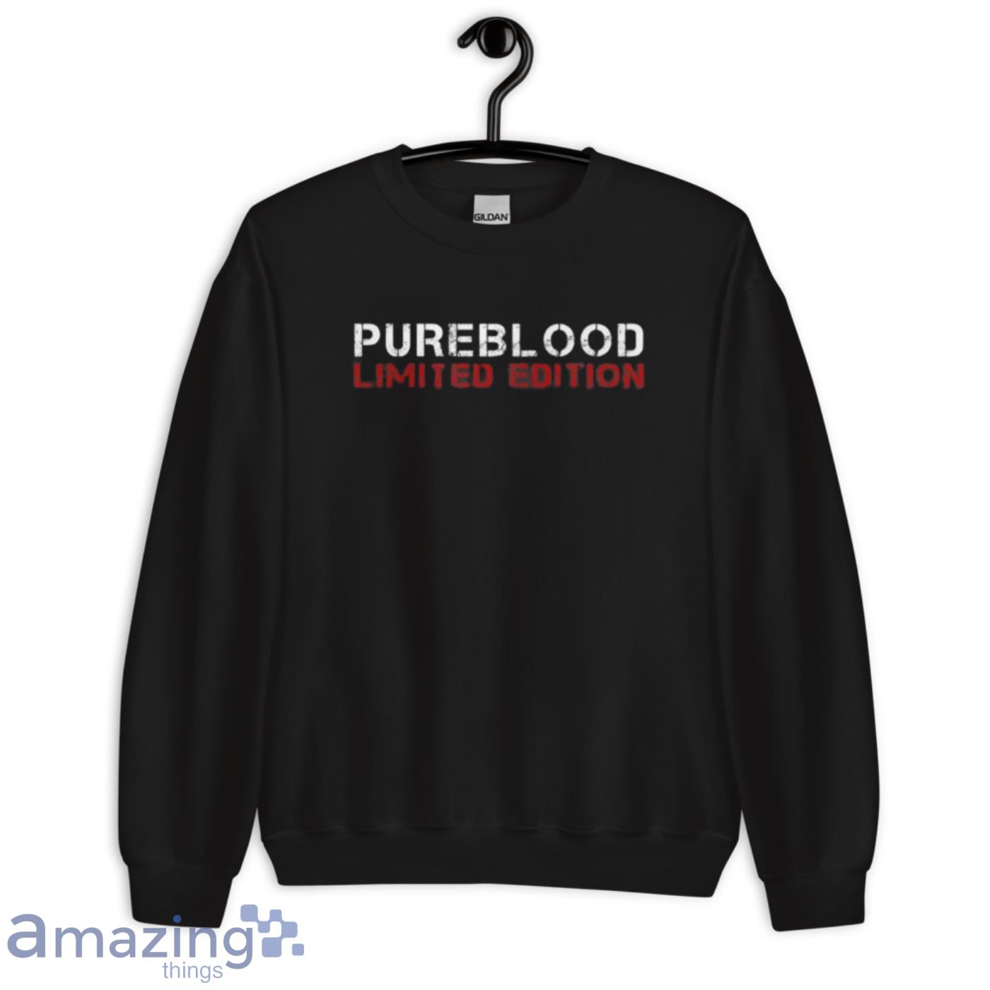 Pure Blood Movement Pureblood Limited Edition Freedom Anti Vaccine T shirt image Pure Blood Movement Pureblood Limited Edition Freedom Anti Vaccine T-shirt - Unisex Crewneck Sweatshirt