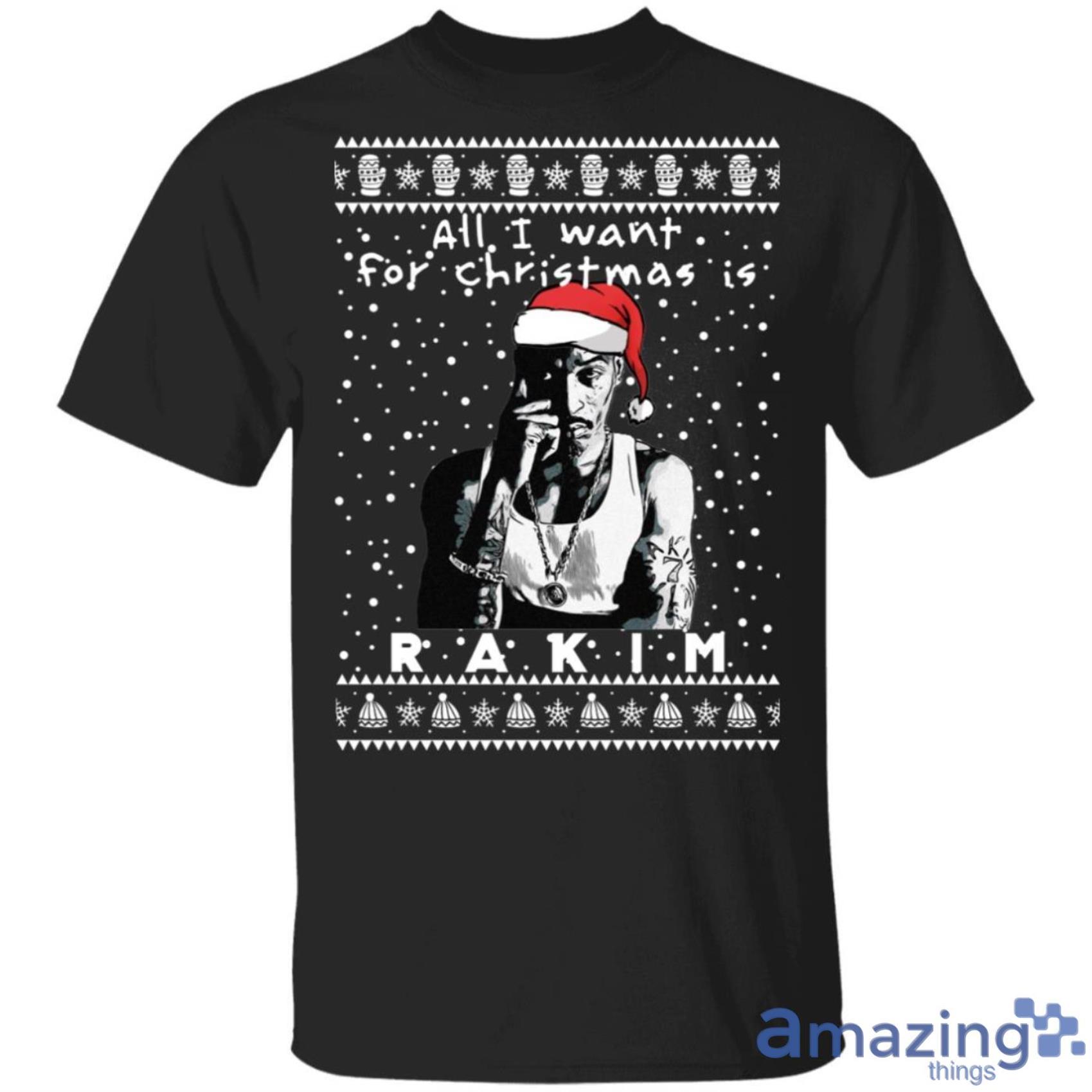 Rakim Rapper Christmas Sweatshirt Product Photo 1