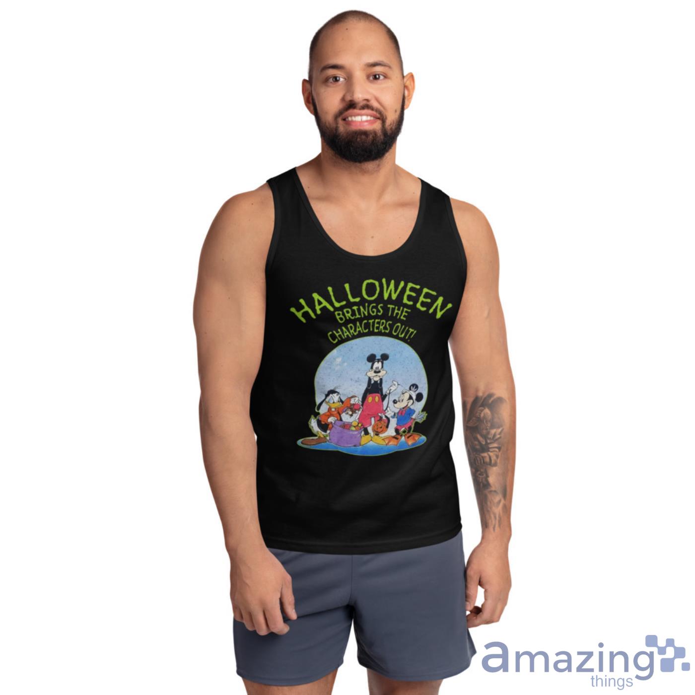 Retro 90s Disney Mickey and Friends Characters Squad Shirt - Teeholly