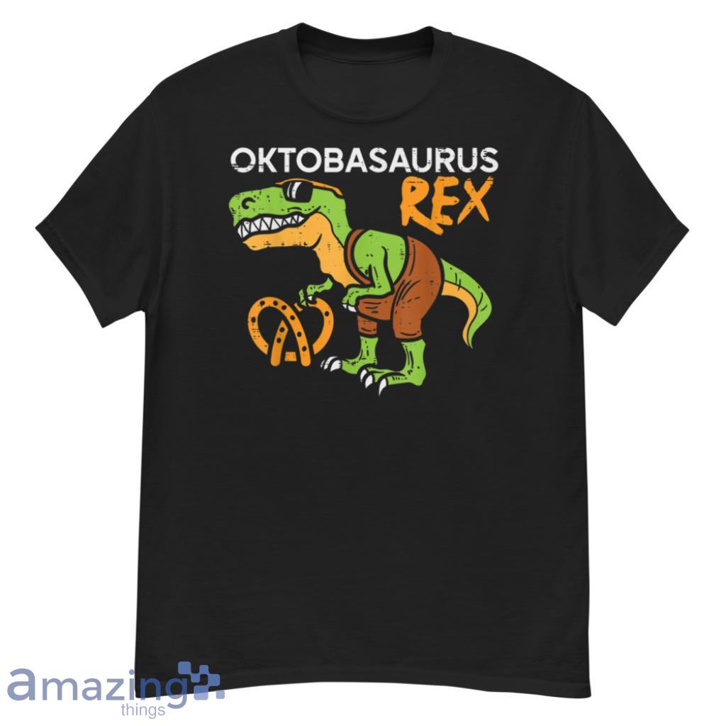 Rex Oktoberfest Trex Bavaria Dinosaur Boys Kids T-Shirt - G500 Men’s Classic T-Shirt