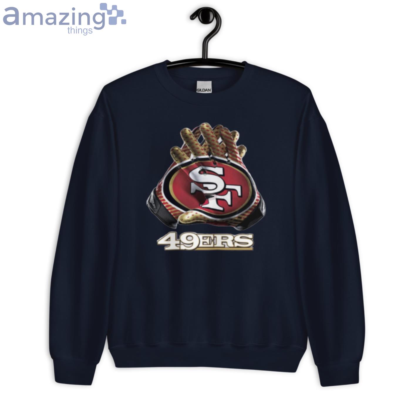 San Francisco 49ers T Shirt Gloves Mens Tee Shirt – Buy