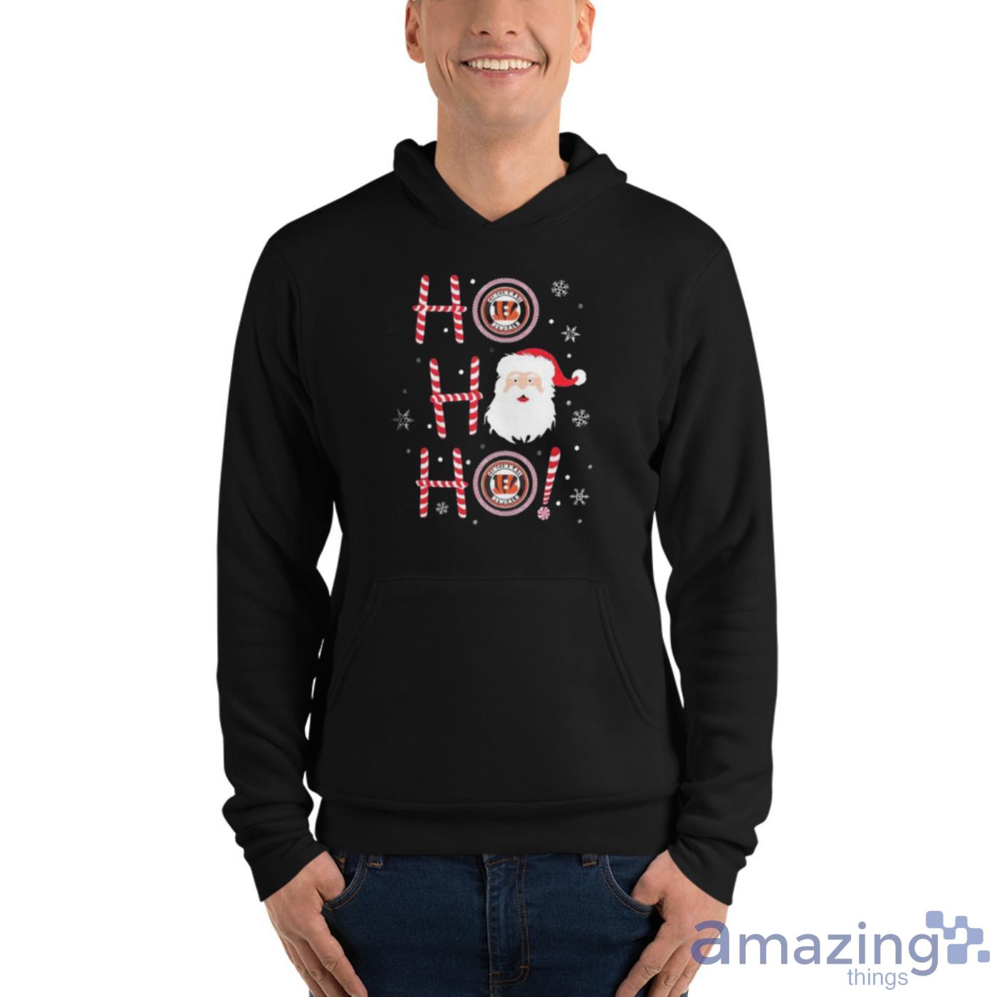 Santa Claus Ho Ho Ho Cincinnati Bengals Christmas Shirt