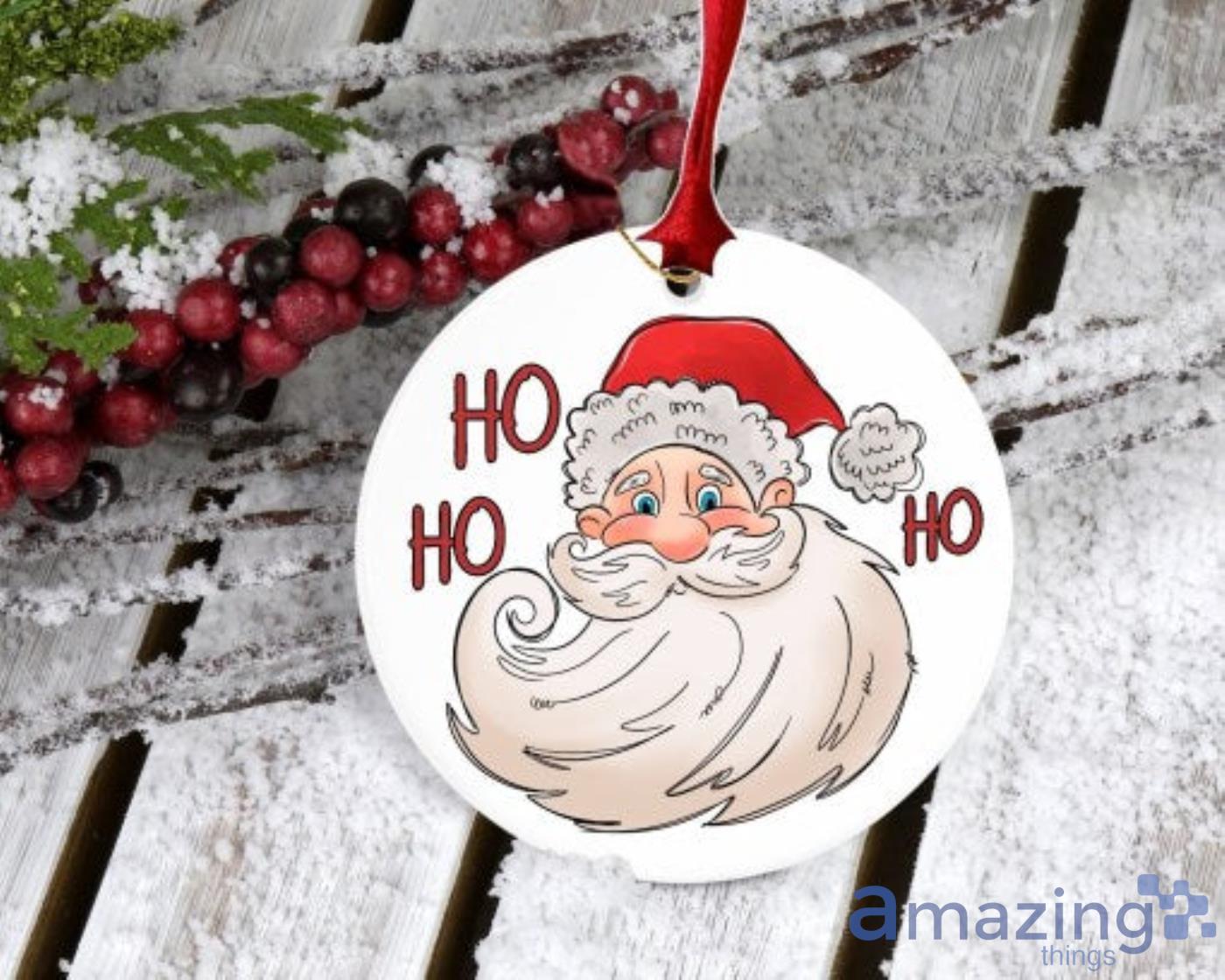 Santas Favorite Ho Christmas Ceramic Ornament Product Photo 1
