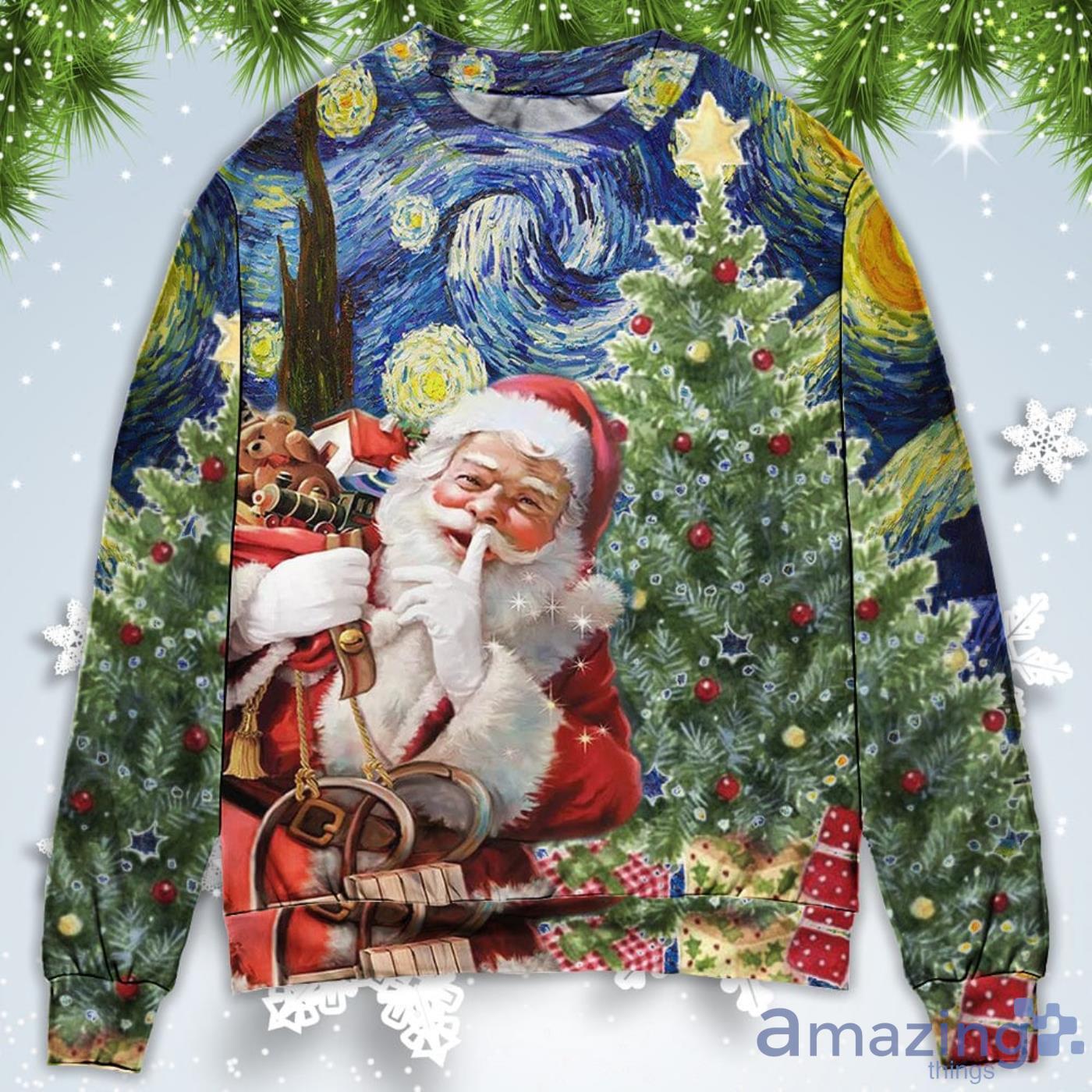 Shhhhh! Its Secret Gift For You Christmas Sweatshirt Sweater Product Photo 1