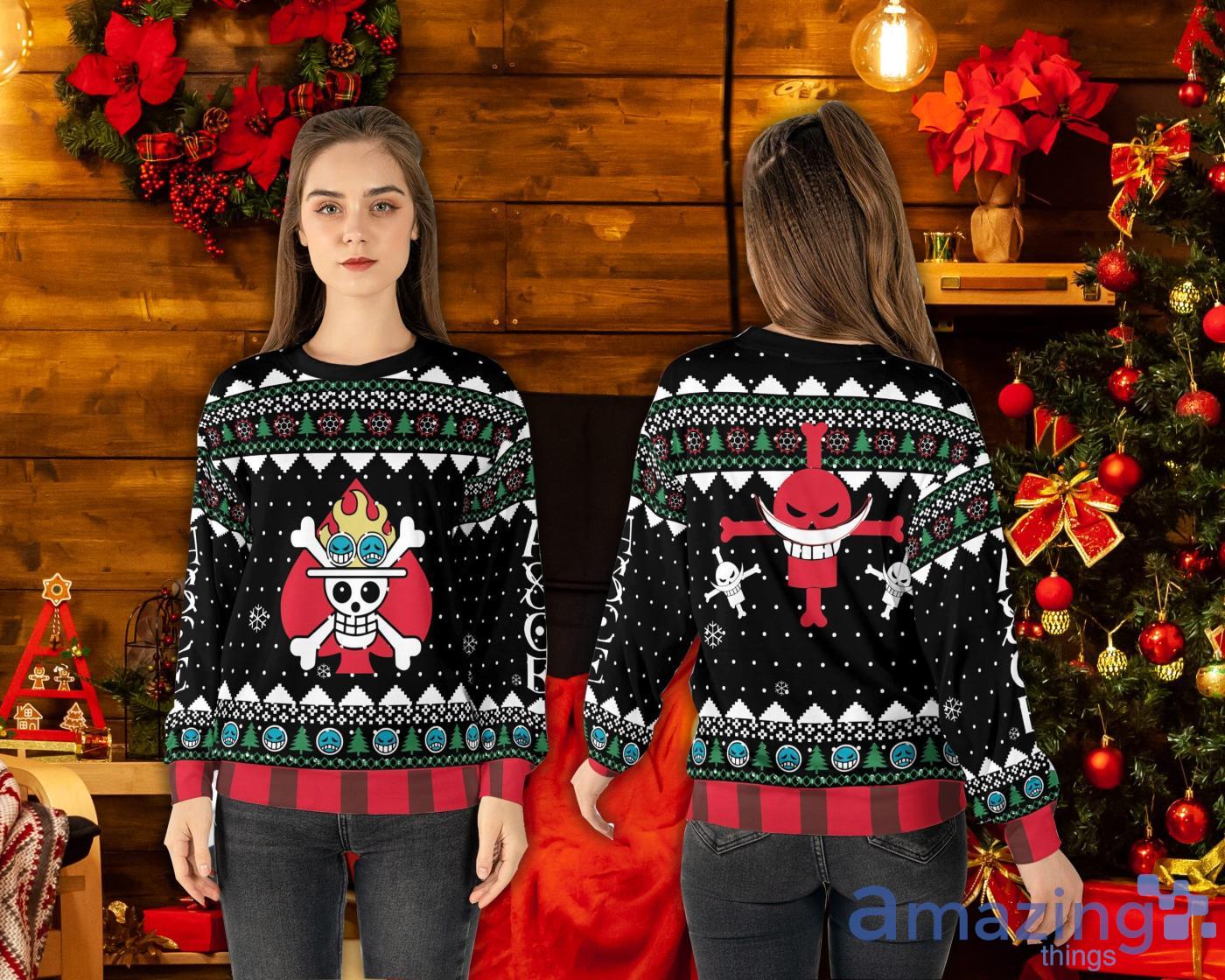 Christmas sweater clearance skull