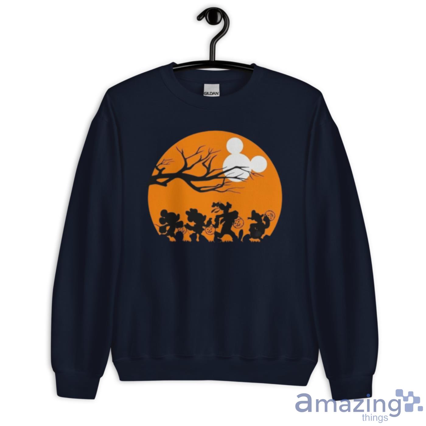 Spooky Disney Mickey Mouse With Friends Mickey Mouse Halloween Shirt image Spooky Disney Mickey Mouse With Friends Mickey Mouse Halloween Shirt - Unisex Crewneck Sweatshirt-1