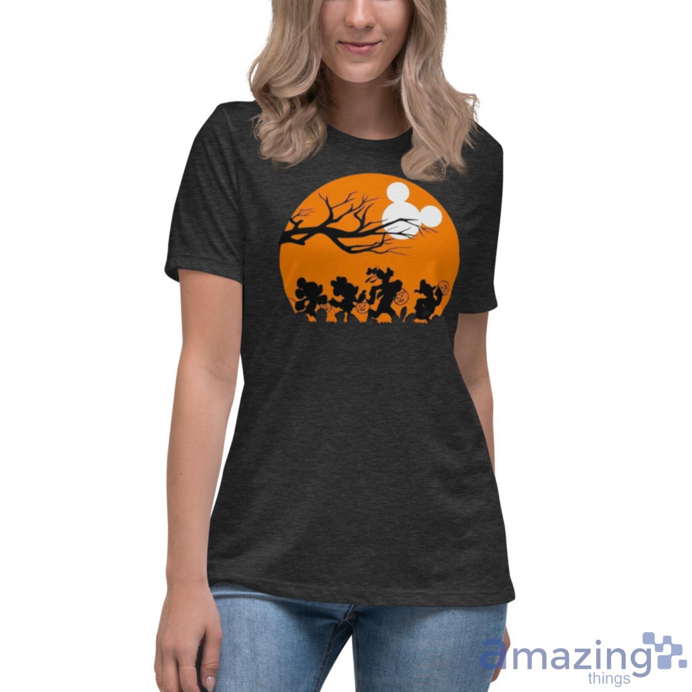 Spooky Disney Mickey Mouse With Friends Mickey Mouse Halloween Shirt image Spooky Disney Mickey Mouse With Friends Mickey Mouse Halloween Shirt - Womens Relaxed Short Sleeve Jersey Tee-1