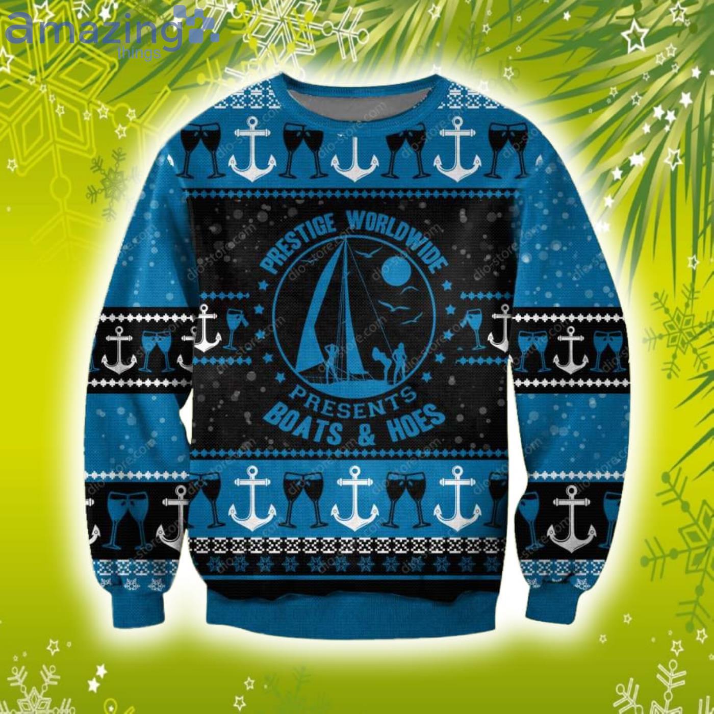 Step Brothers Movie 3D Christmas Knitting Pattern Ugly Sweater Sweatshirt Product Photo 1