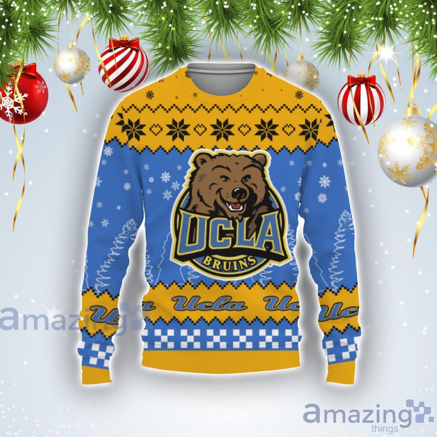 Team Logo UCLA Bruins Ugly Christmas Sweater Product Photo 1