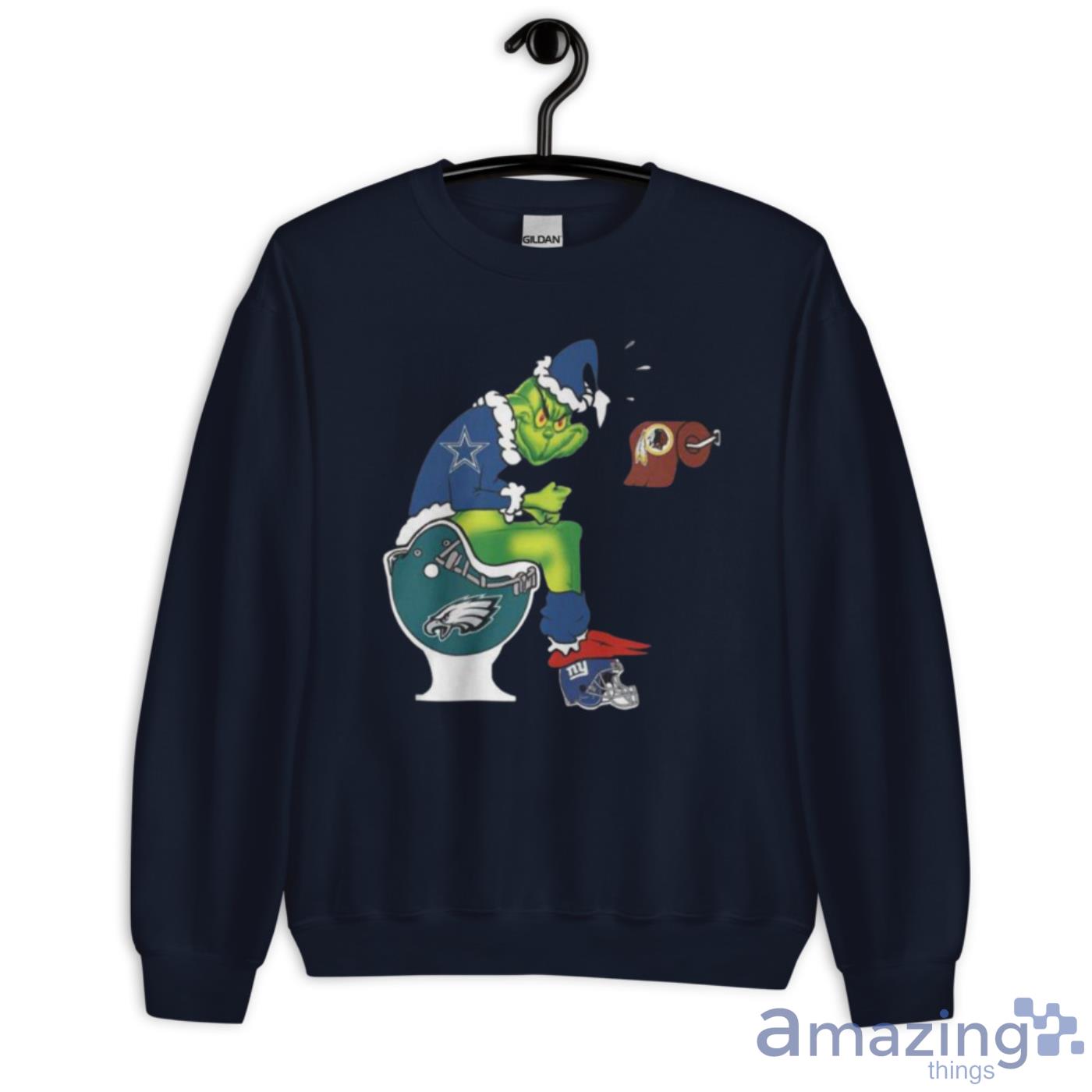 Grinch Is It Me Am I The Dallas Cowboys Shirt - Peanutstee