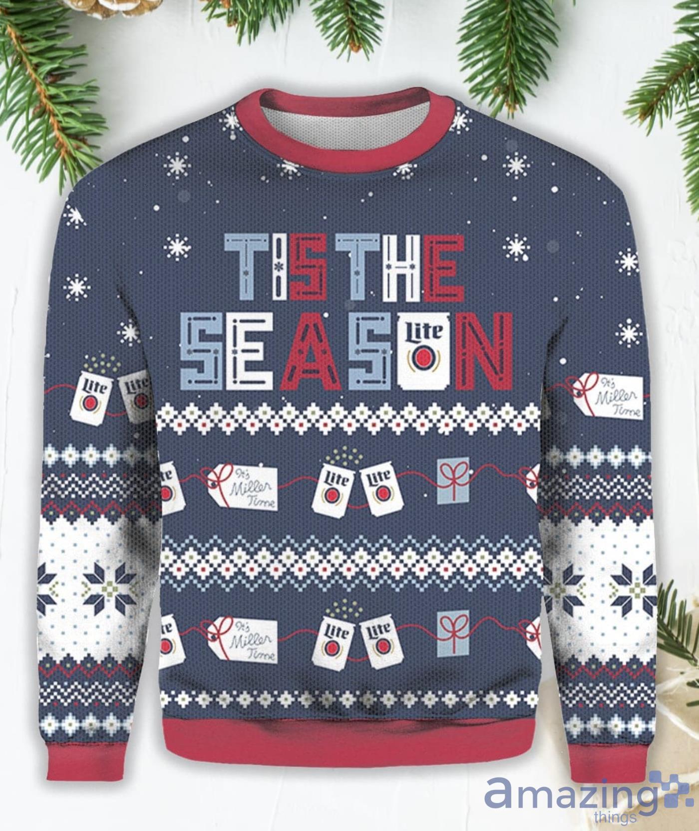 Tis The Season Amazing Ugly Christmas Sweater Product Photo 1