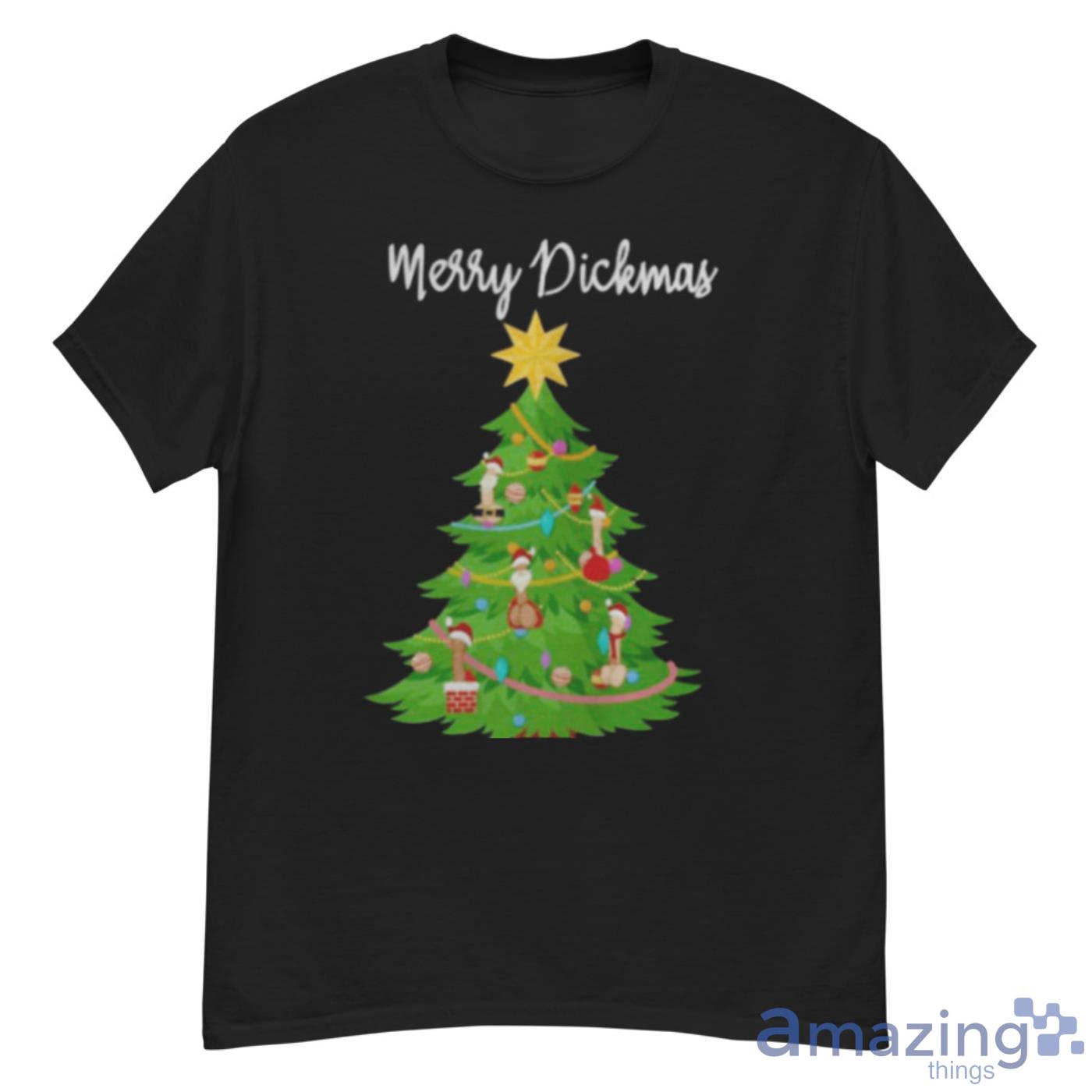 Ugly Merry Dickmas Christmas shirt - G500 Men’s Classic T-Shirt