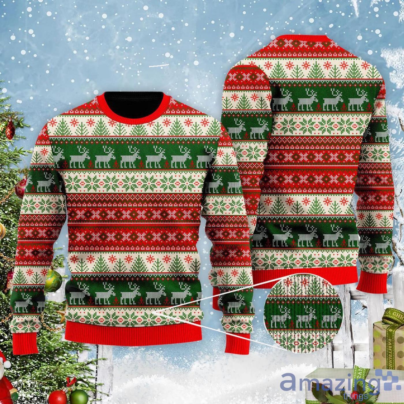 Vintage Tacky Christmas Ugly Christmas Sweater Product Photo 1
