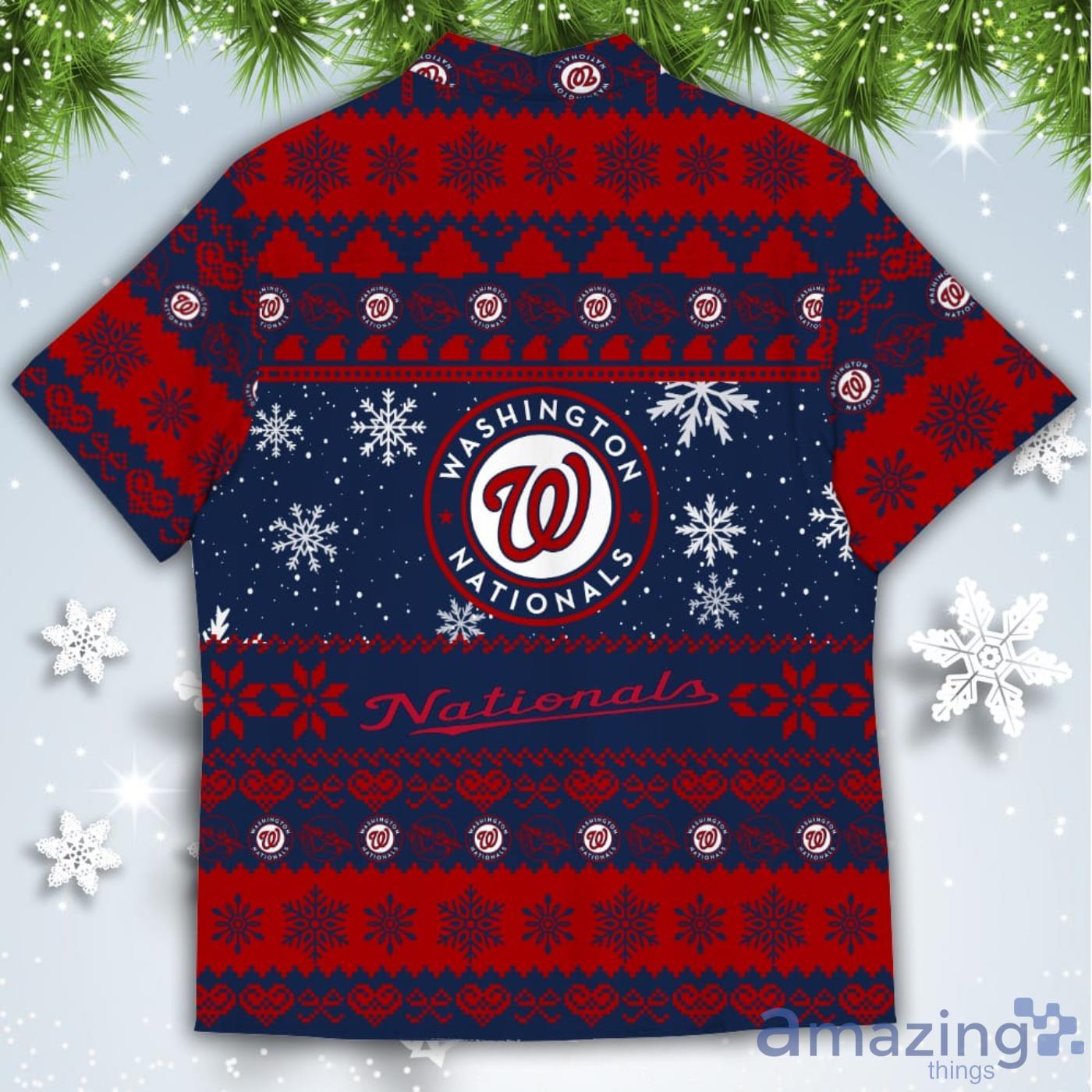 Washington Nationals Baby Yoda Star Wars American Ugly Christmas