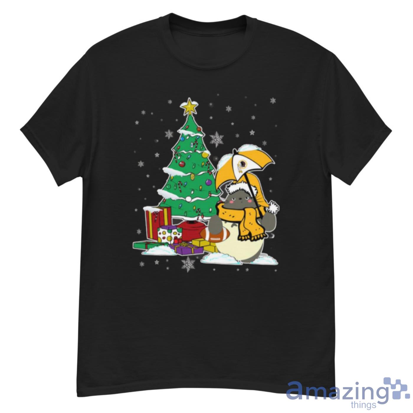 Washington Redskins NFL Football Cute Tonari No Totoro Christmas SportsShirt - G500 Men’s Classic T-Shirt