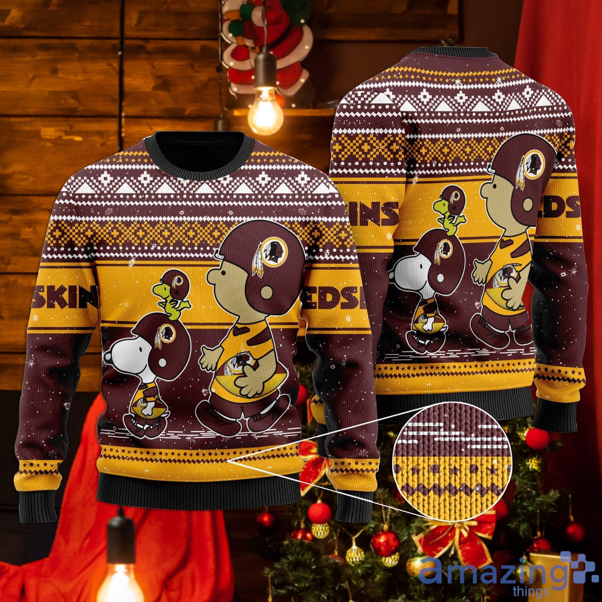 Washington Redskins Snoopy Christmas sweater, hoodie, sweater