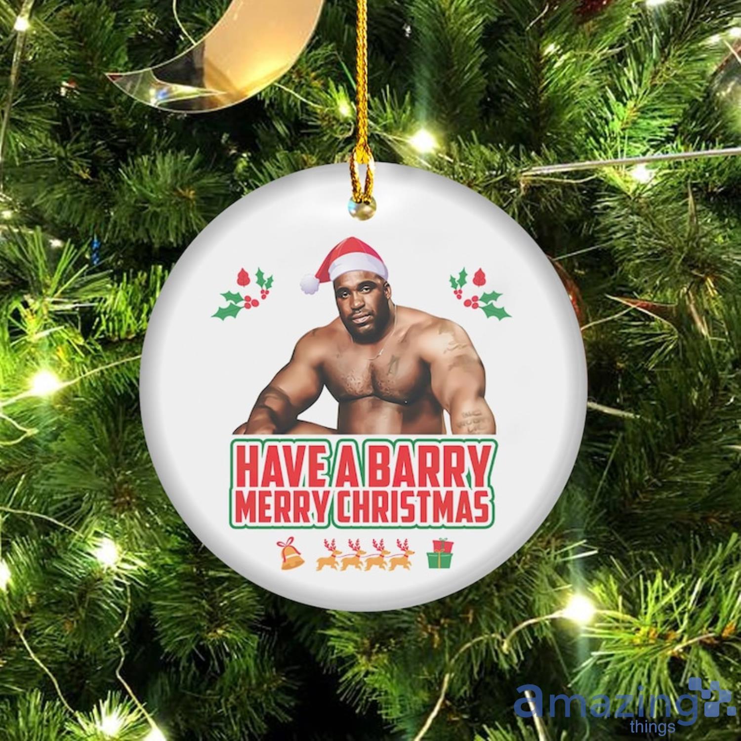2022 Christmas Ornament Barry Wood Ornament Barry Wood Christmas Ornament Product Photo 1