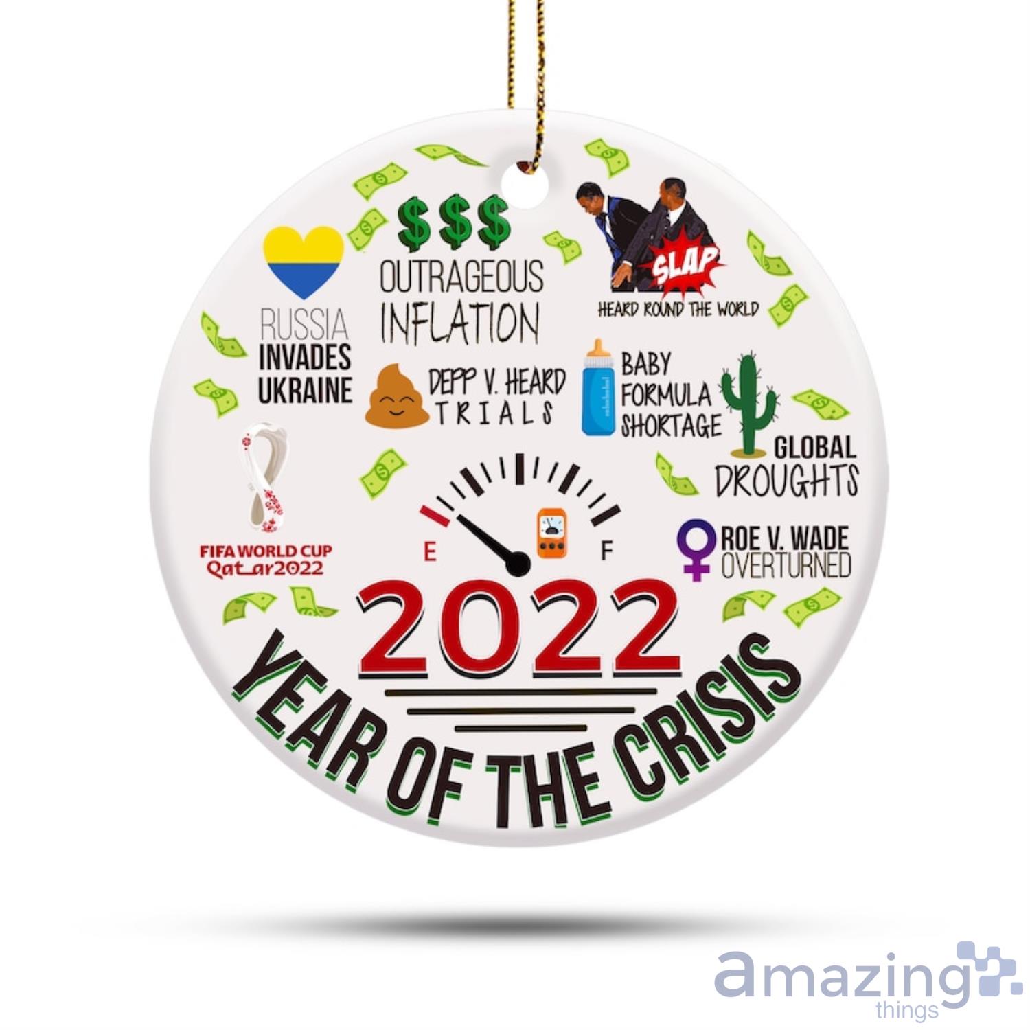 2022 Christmas Ornament Funny Commemorative Event 2022 Product Photo 1