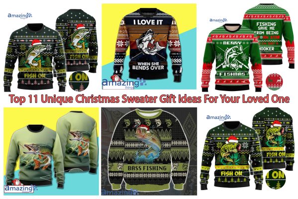 Top 11 Unique Christmas Sweater Gift Ideas For Your Loved One