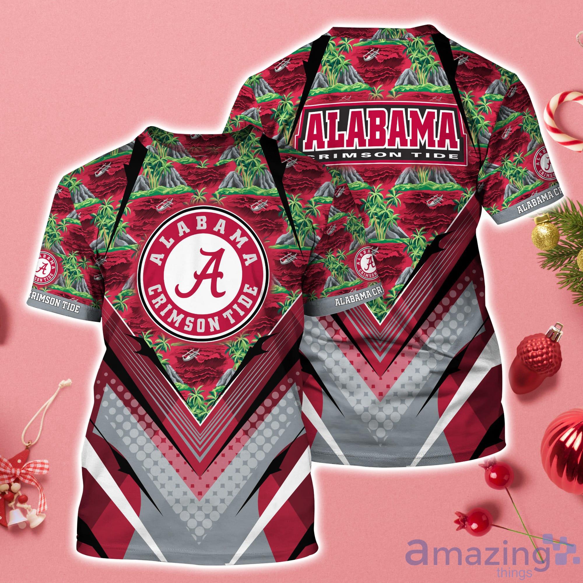 Alabama Crimson Tide Sport Team 3D T-Shirt For Fans Product Photo 1