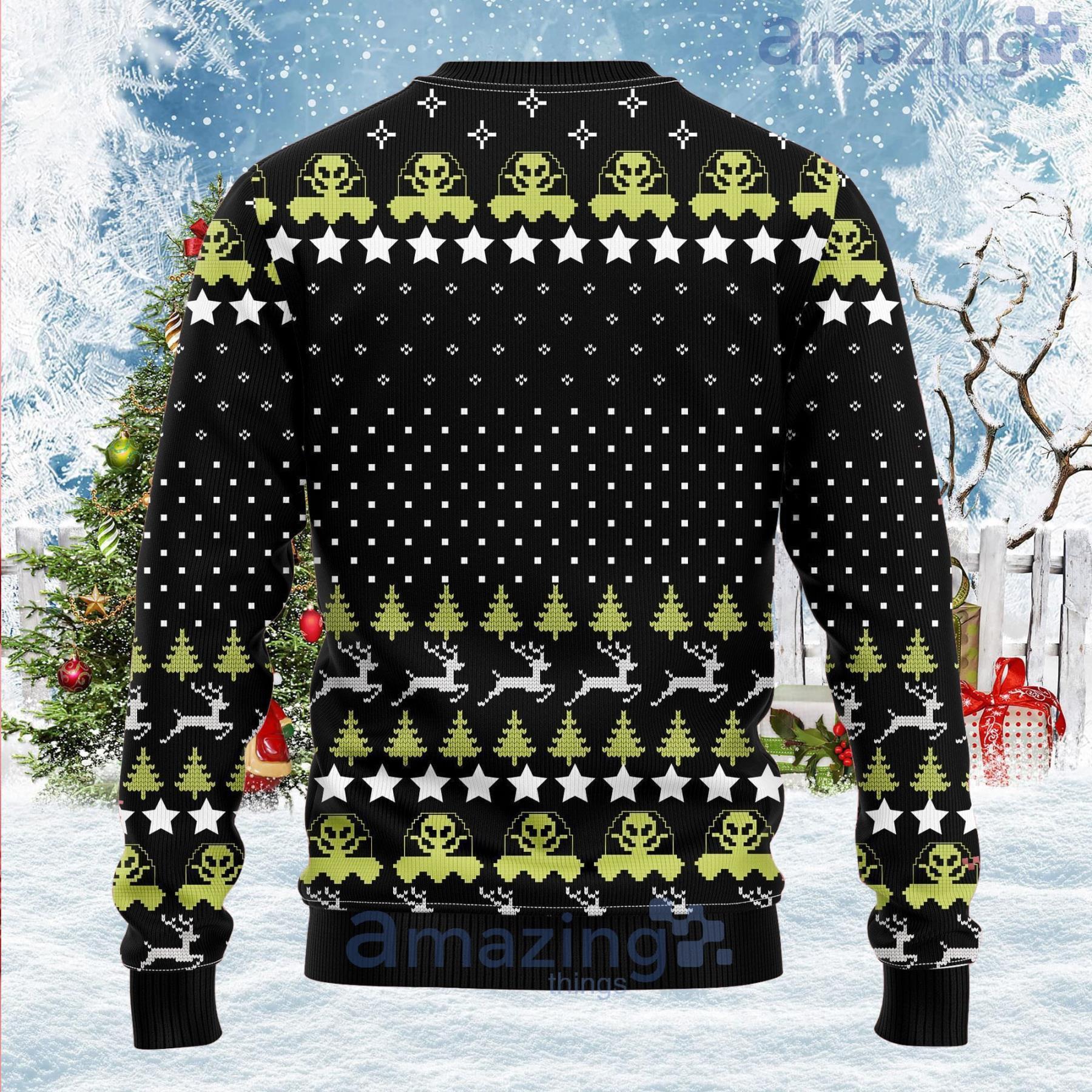 Alien I Want To Believe Ugly Christmas Sweater image Alien I Want To Believe Ugly Christmas Sweater Product Photo 2
