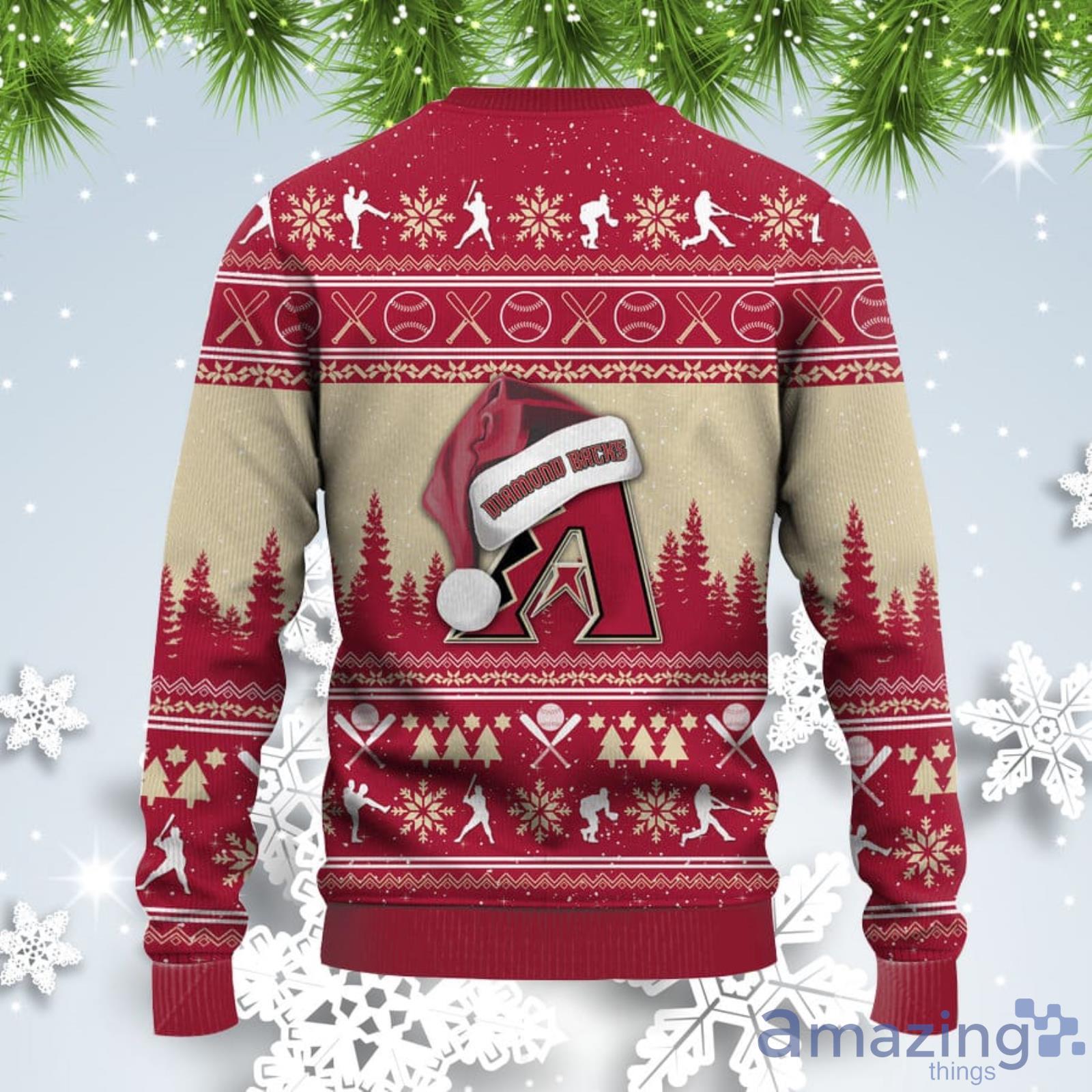 All I Want For Christmas Is More Time For Diamondbacks Ugly Christmas Sweater Product Photo 1