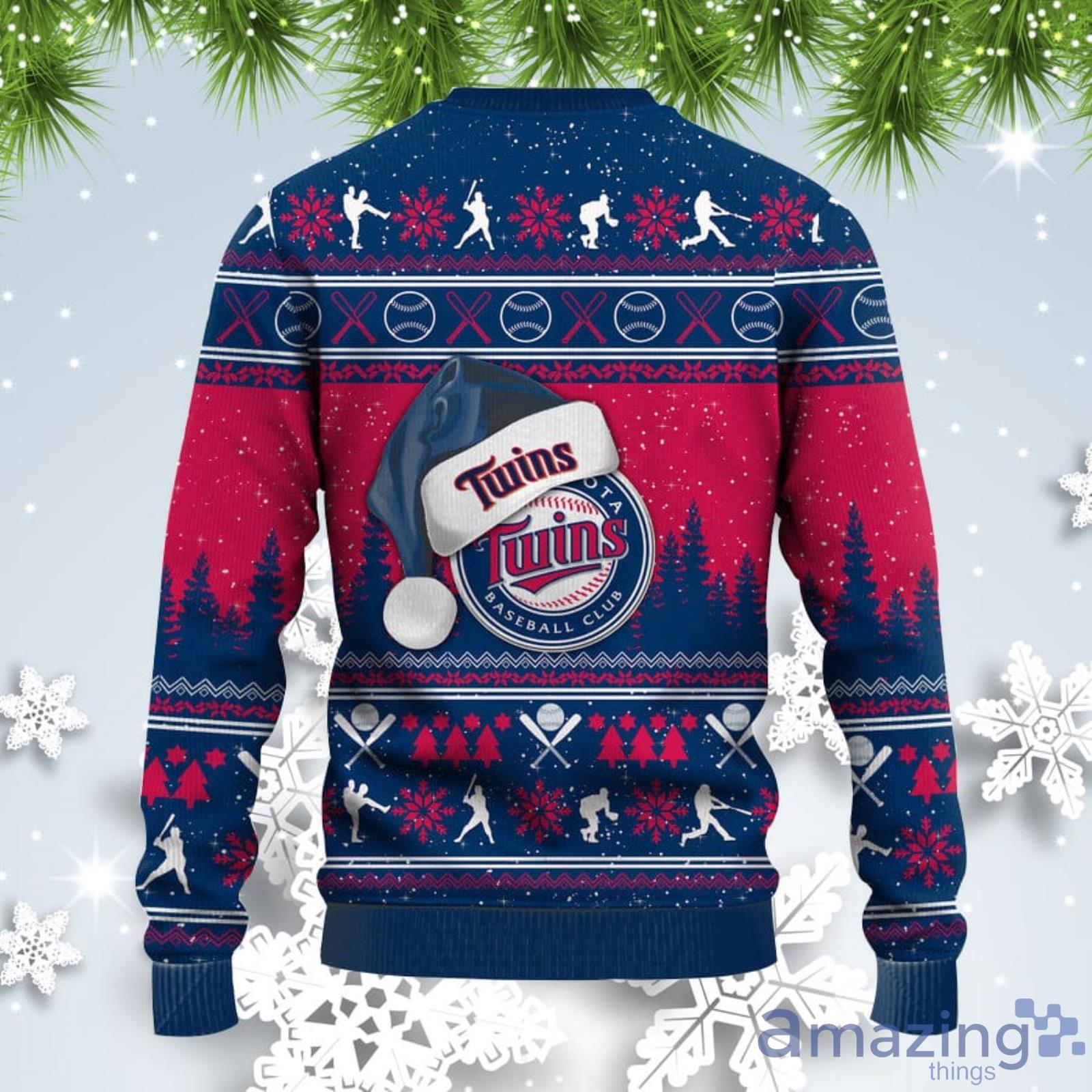 All I Want For Christmas Is More Time For Twins Ugly Christmas Sweater Product Photo 1