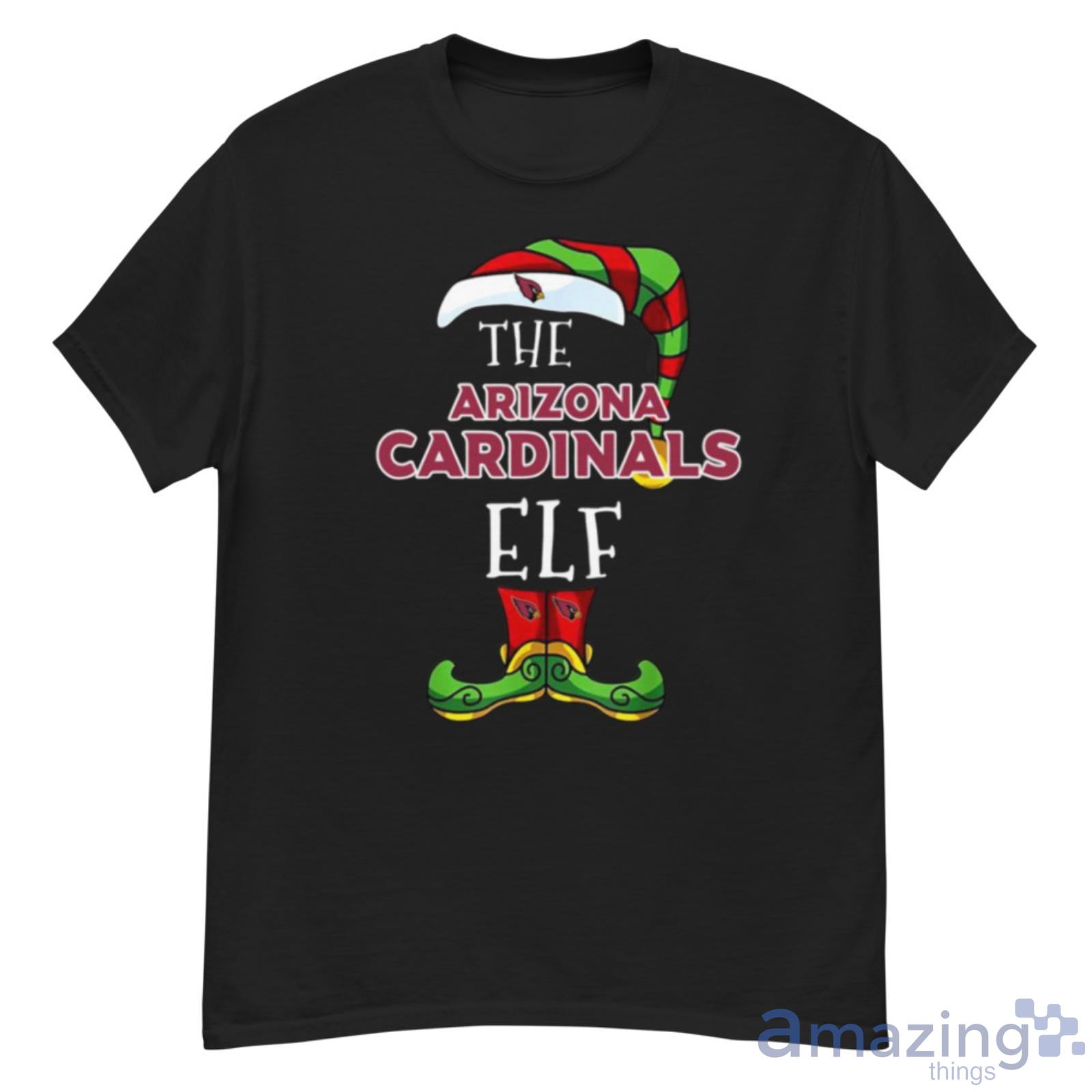 Arizona Cardinals Christmas Elf Funny Nfl Shirt - G500 Men’s Classic T-Shirt