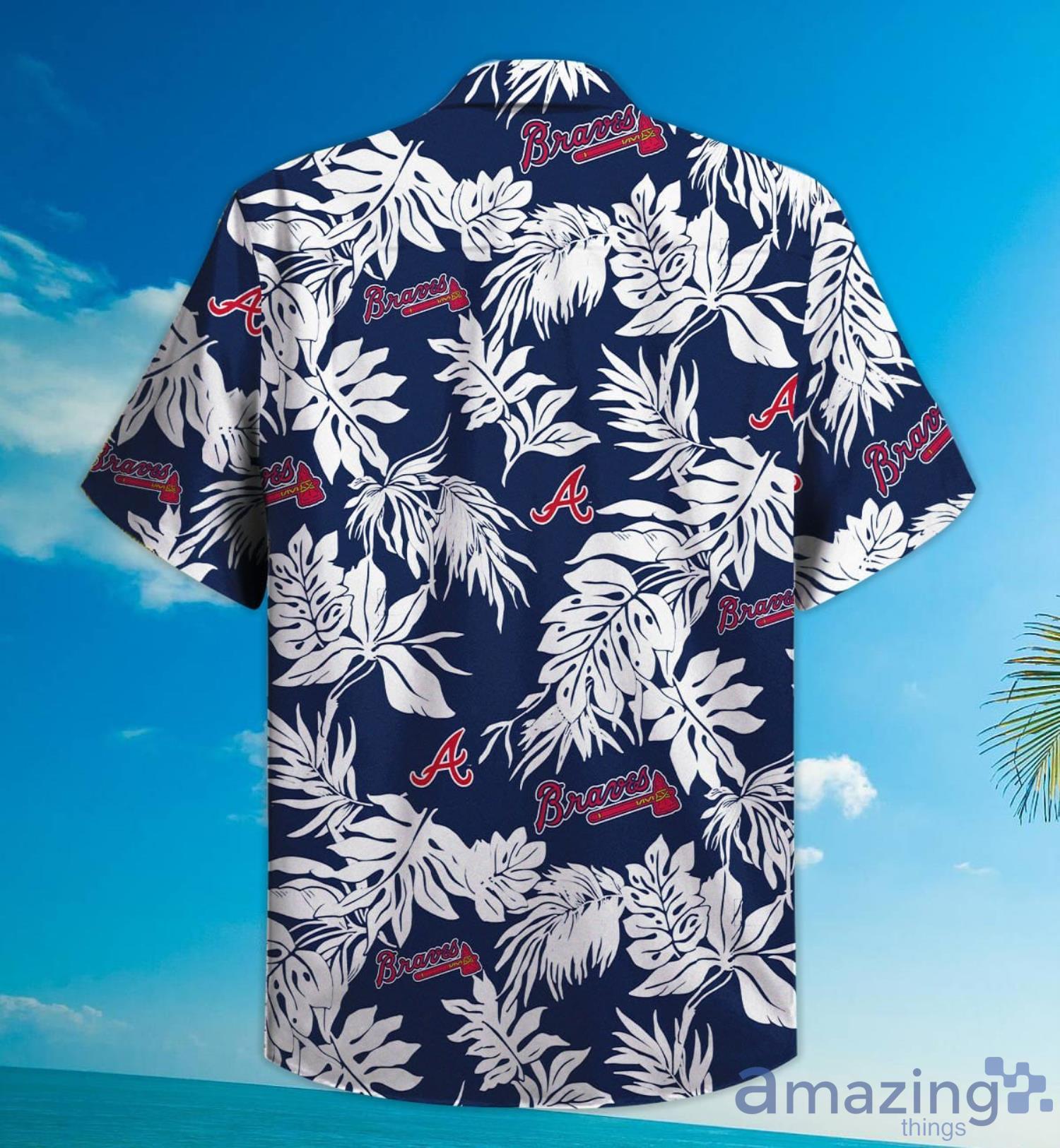 Atlanta Braves Hawaiian Shirt For Fans image Atlanta Braves Hawaiian Shirt For Fans Product Photo 2