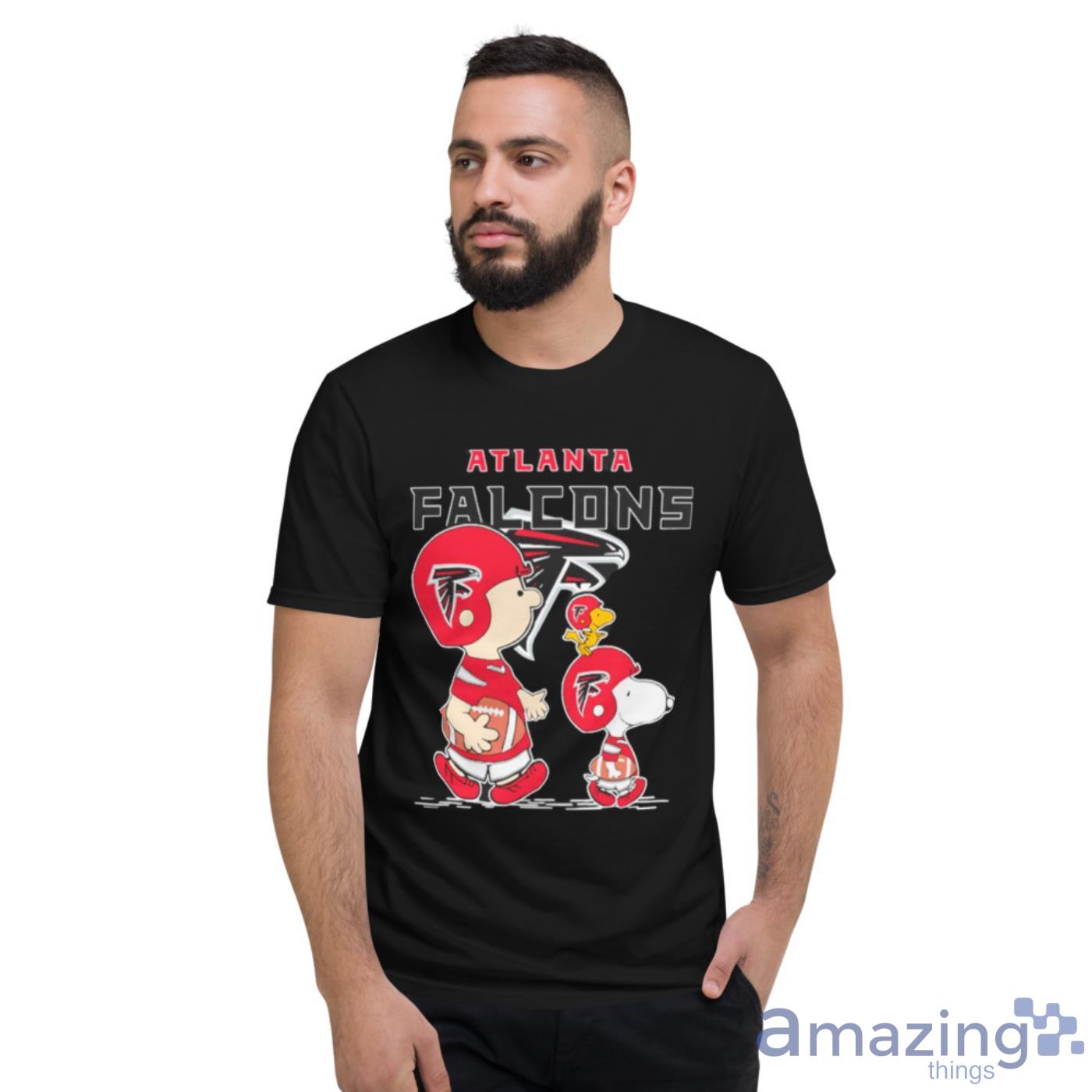 Atlanta Falcons Lets Play Football Together Snoopy T-Shirt - T-shirts Low  Price