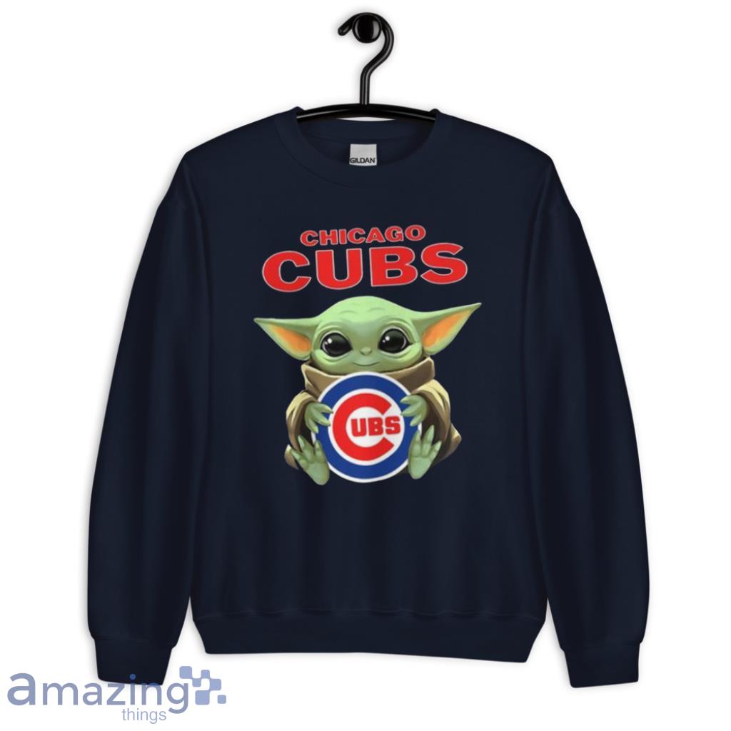 Personalized Name Chicago Cubs Baby Yoda Star Wars Unisex 3D