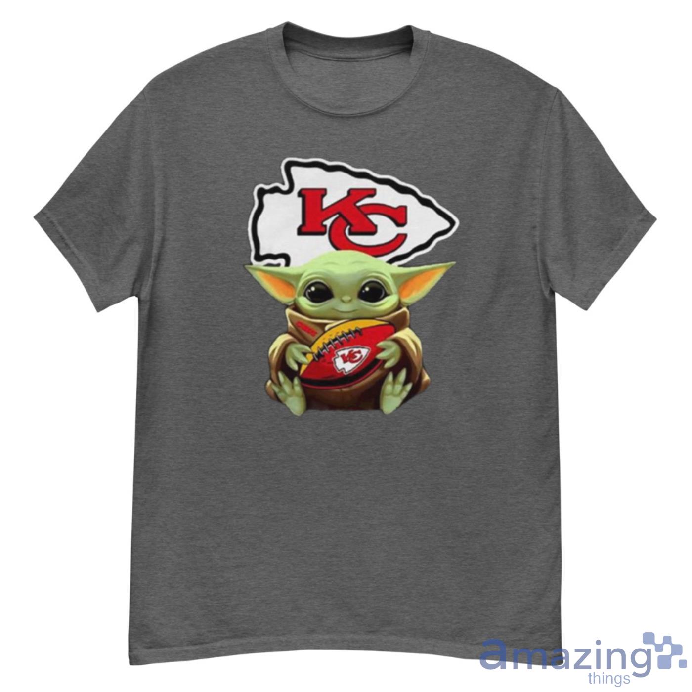 Baby Yoda KC Chiefs Shirt - G500 Men’s Classic T-Shirt-1