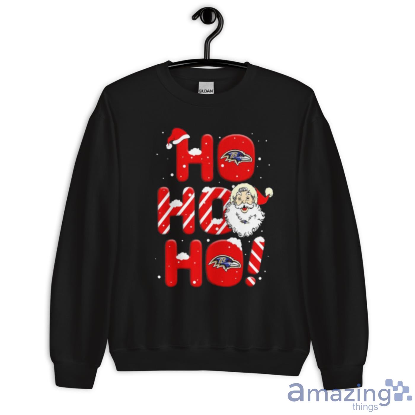 Santa Claus Ho Ho Ho Baltimore Ravens Christmas shirt, hoodie, sweater,  long sleeve and tank top