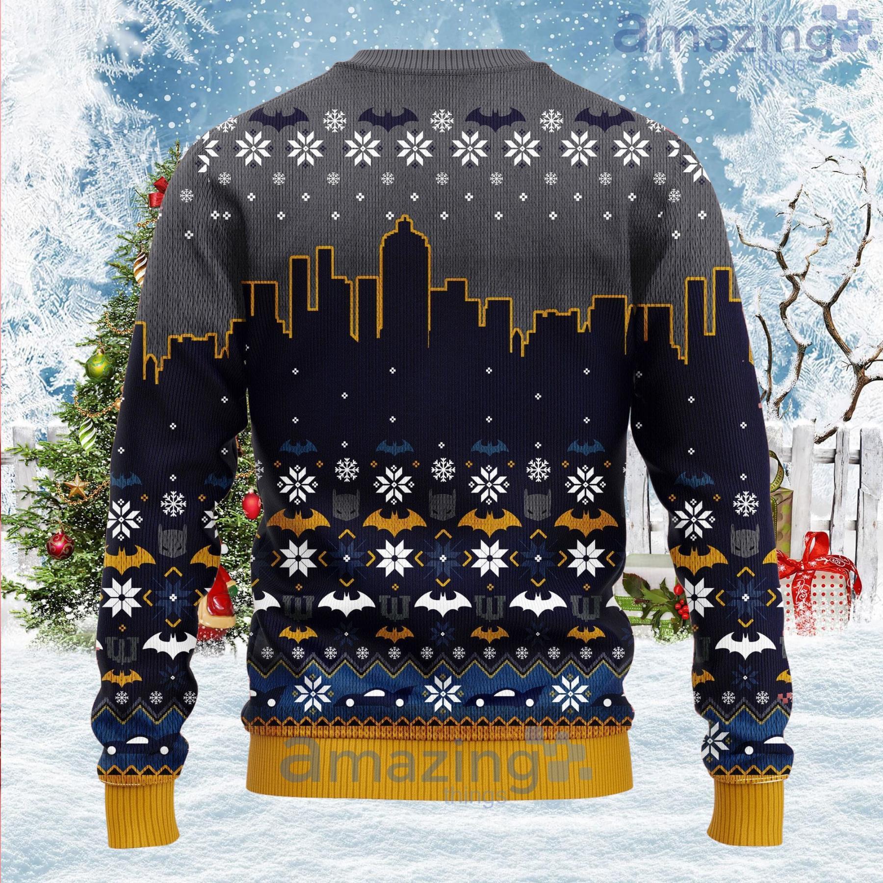 Batman Movie Lover Christmas Gift Ugly Christmas Sweater