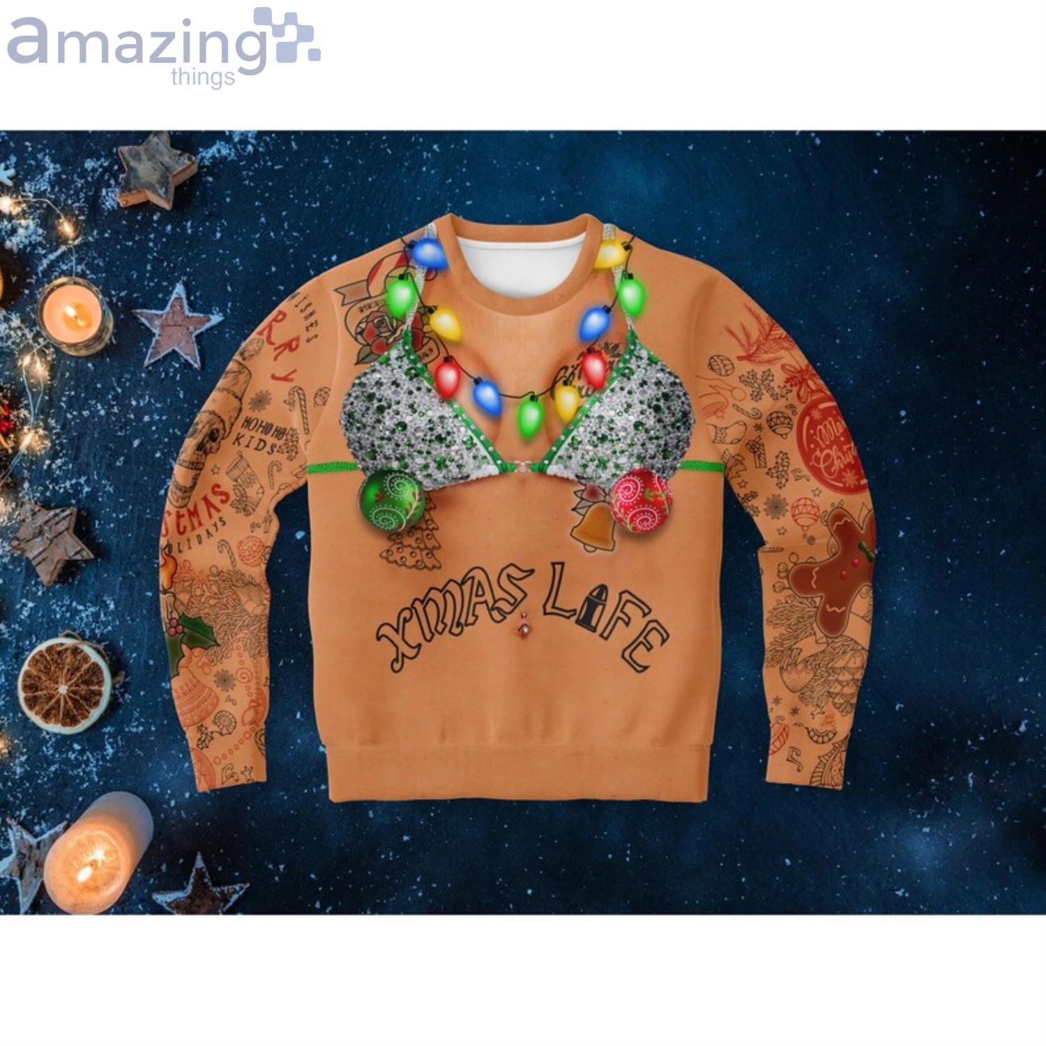Beach Body Christmas Gift Christmas Gift Ugly Christmas Sweater Product Photo 1 Beach Body Christmas Gift Christmas Gift Ugly Christmas Sweater Product Photo 1
