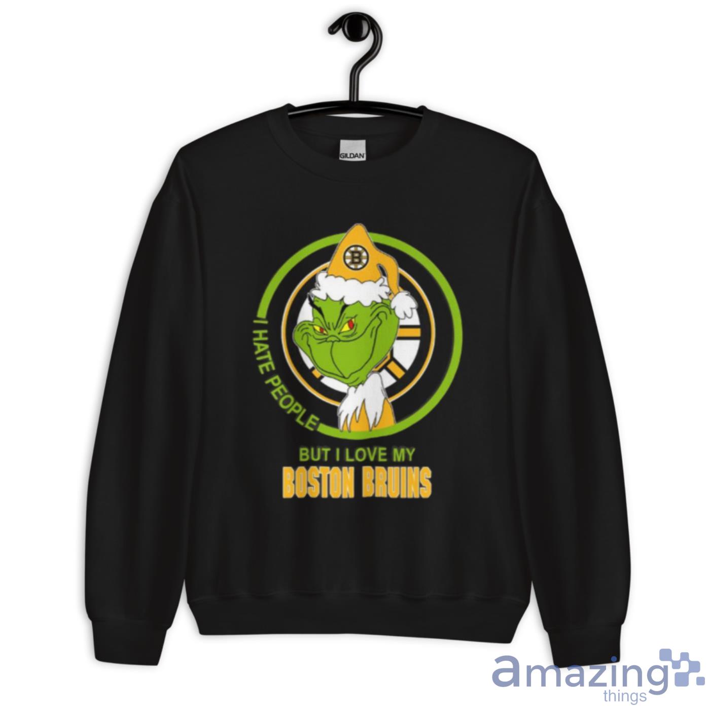 NHL Boston Bruins Grinch Hug Holiday 2023 Xmas Gift For Men And Women Ugly  Sweater - Binteez