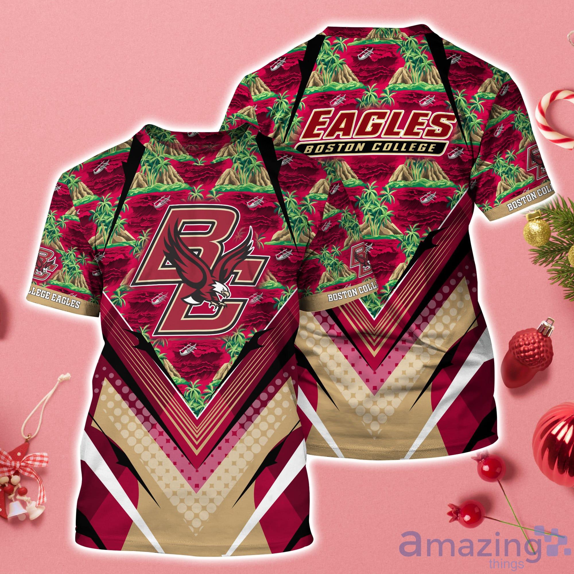 Boston College Eagles Sport Team 3D T-Shirt For Fans Product Photo 1