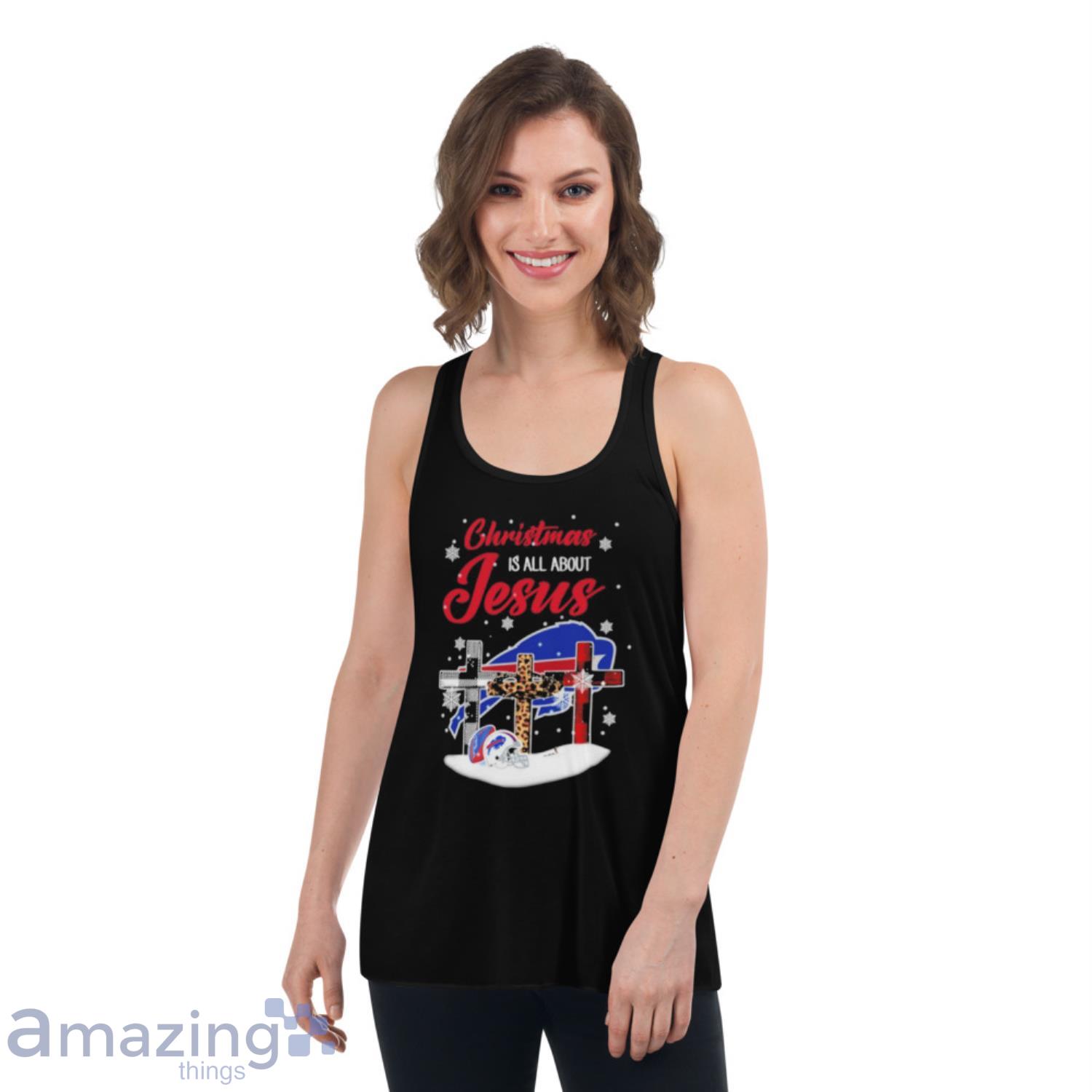 Buffalo Bills Christmas Is All About Jesus Christmas Shirt