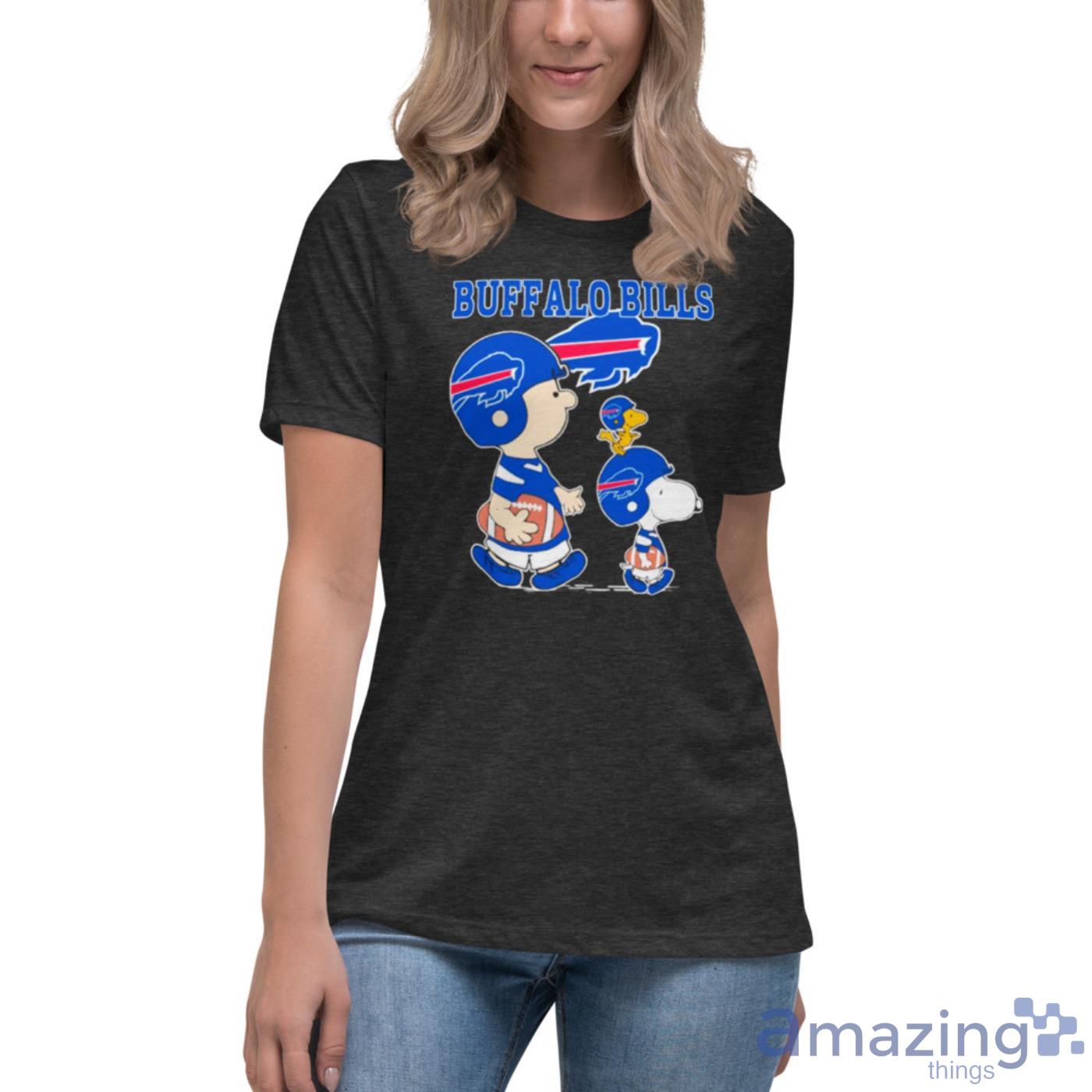 Snoopy and Charlie Brown Buffalo Bills shirt