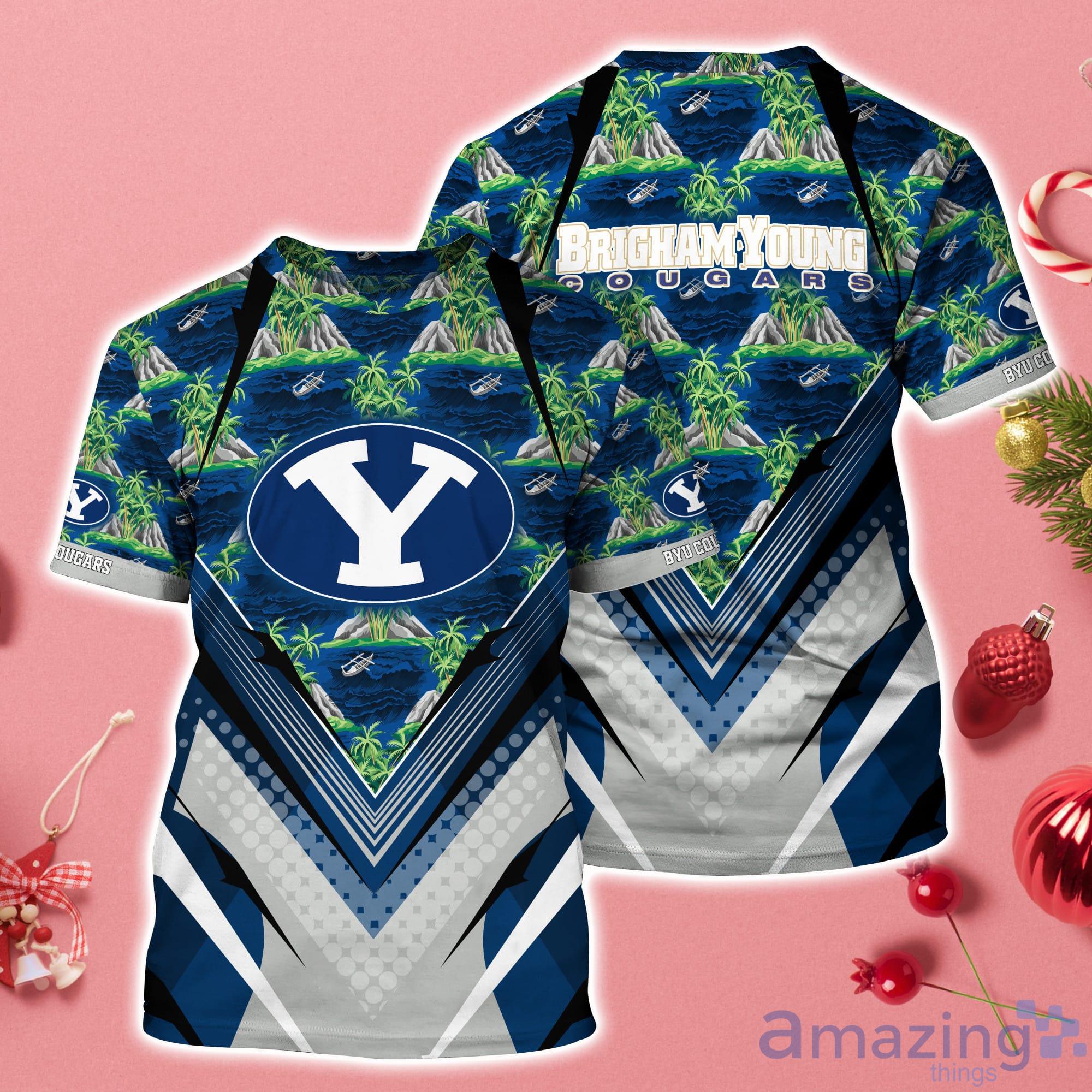 BYU Cougars Sport Team 3D T-Shirt For Fans Product Photo 1