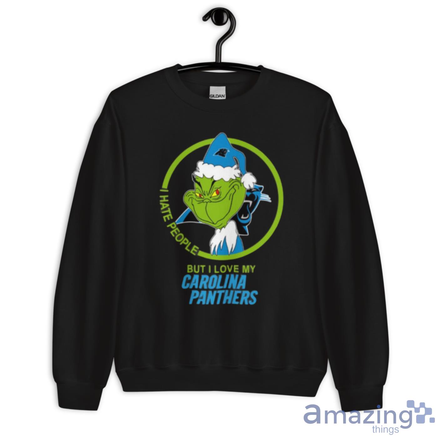 Carolina Panthers Grinch Merry Christmas NFL Football Gift Fr Fans