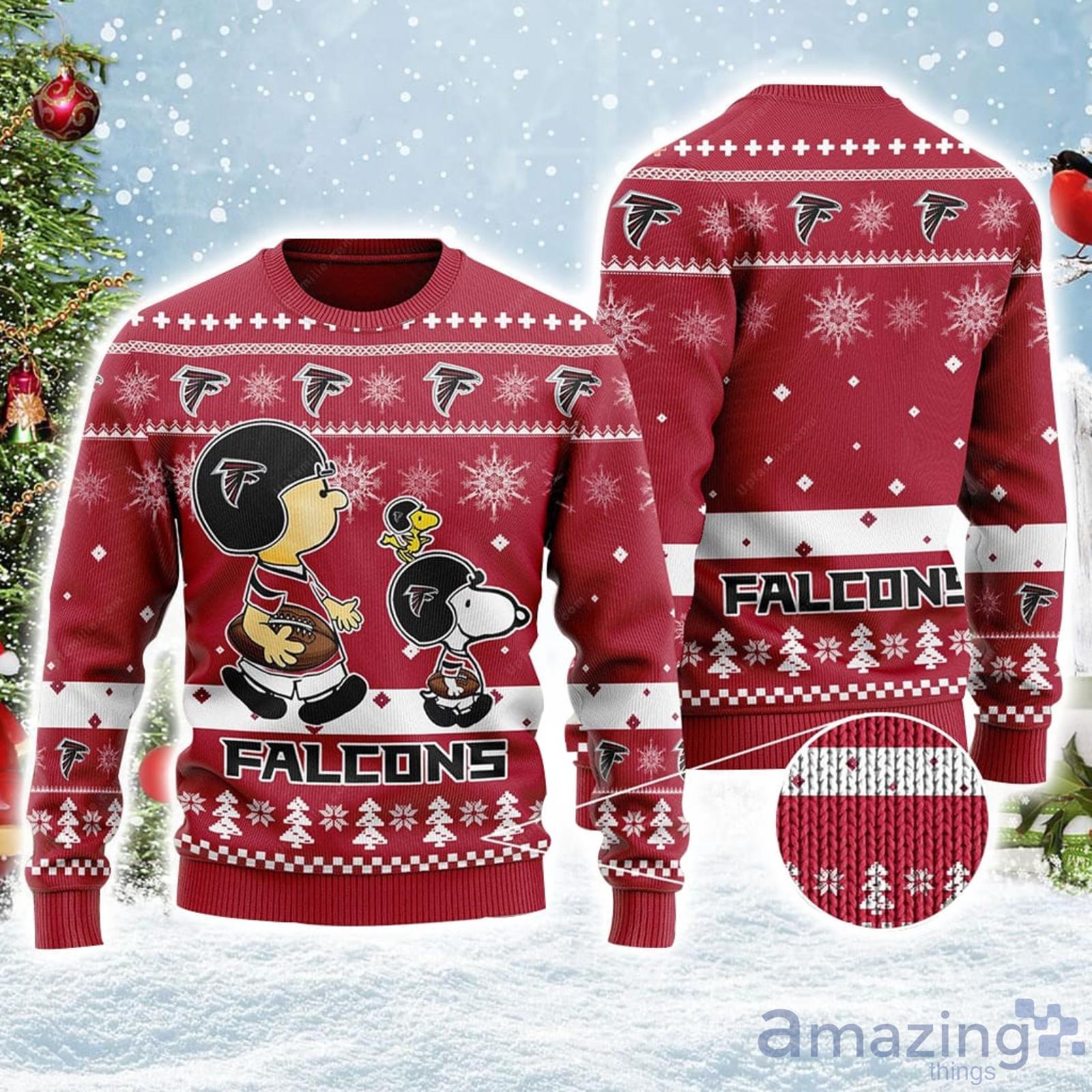 atlanta falcons ugly christmas sweater