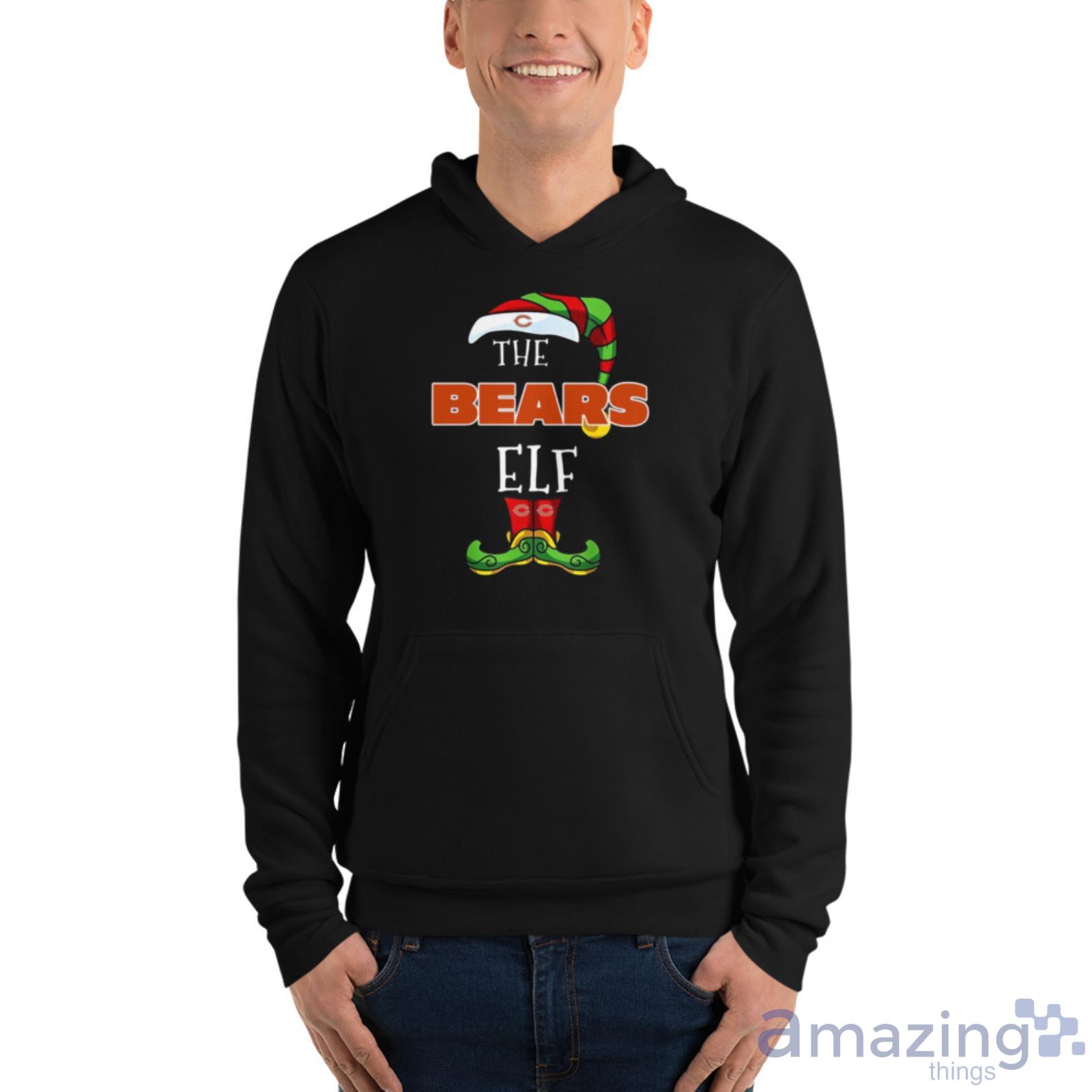 Chicago Bears Christmas ELF Funny NFL T-Shirt